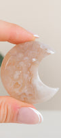 Flower Agate Moon