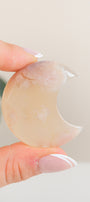 Flower Agate Moon