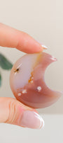 Flower Agate Moon