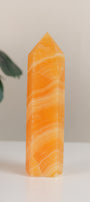 Orange Calcite Tower
