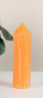 Orange Calcite Tower
