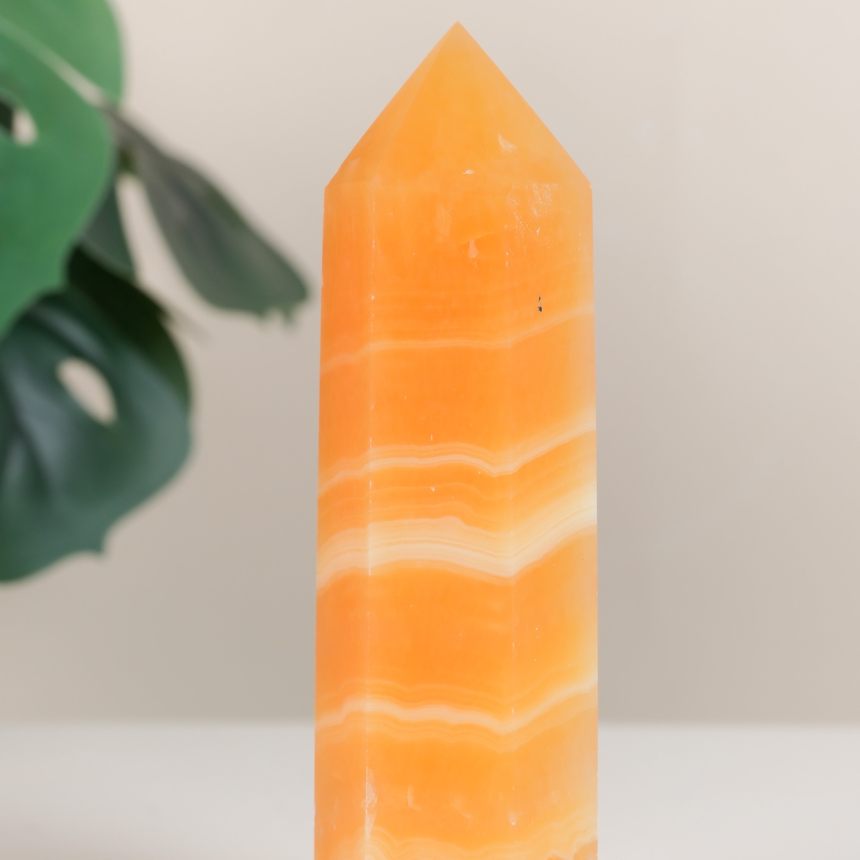 Orange Calcite Tower