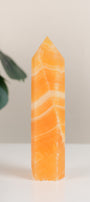 Orange Calcite Tower