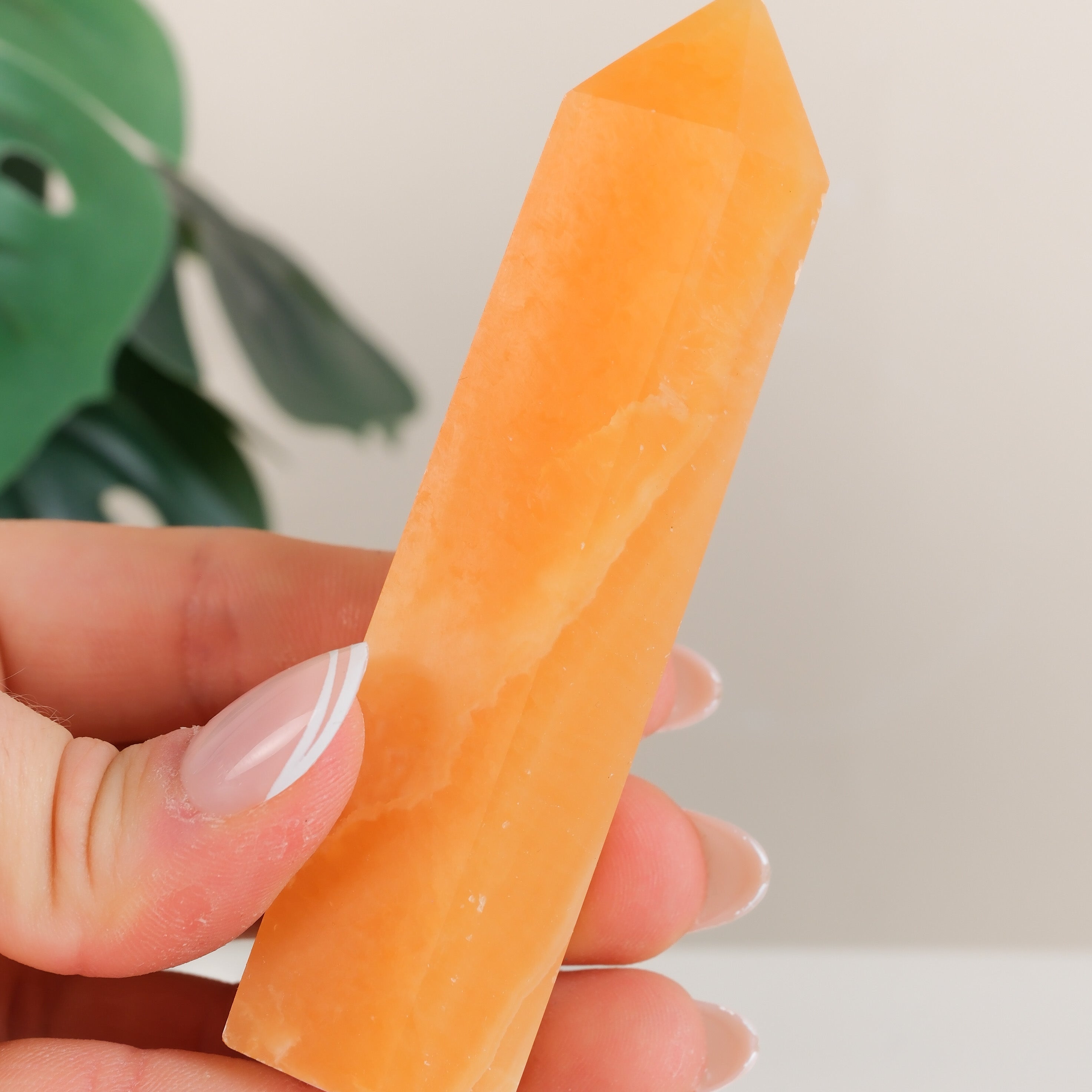 Orange Calcite Tower