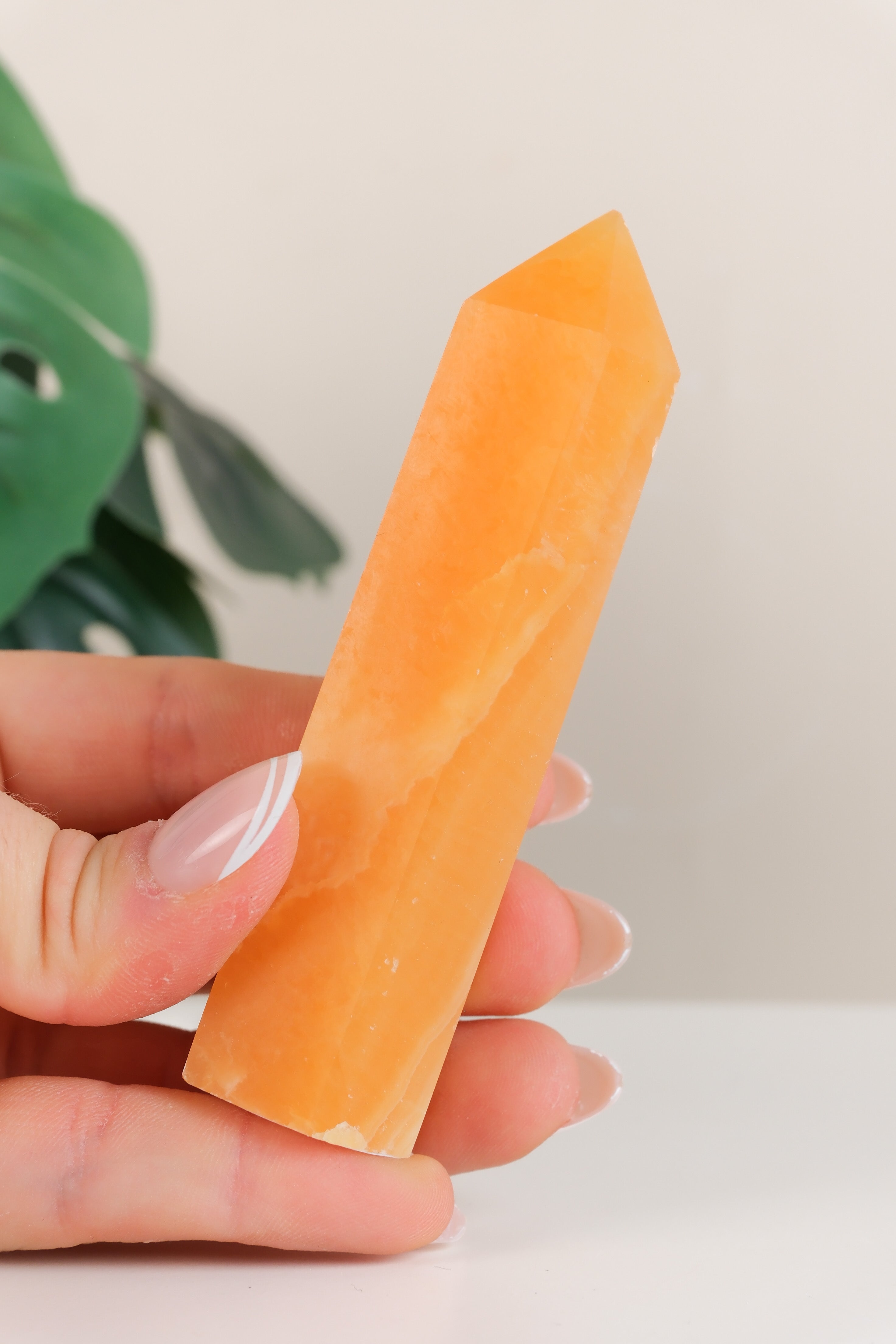 Orange Calcite Tower