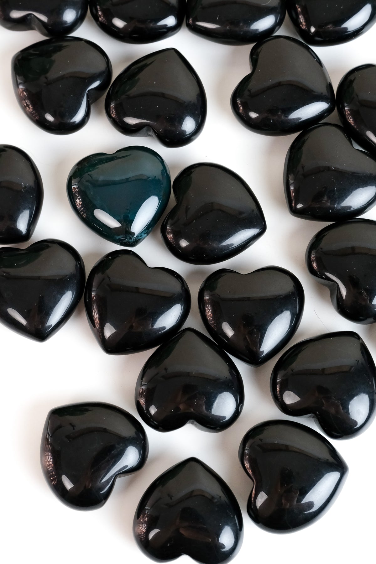 Black Obsidian Small Heart