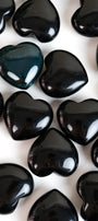 Black Obsidian Small Heart