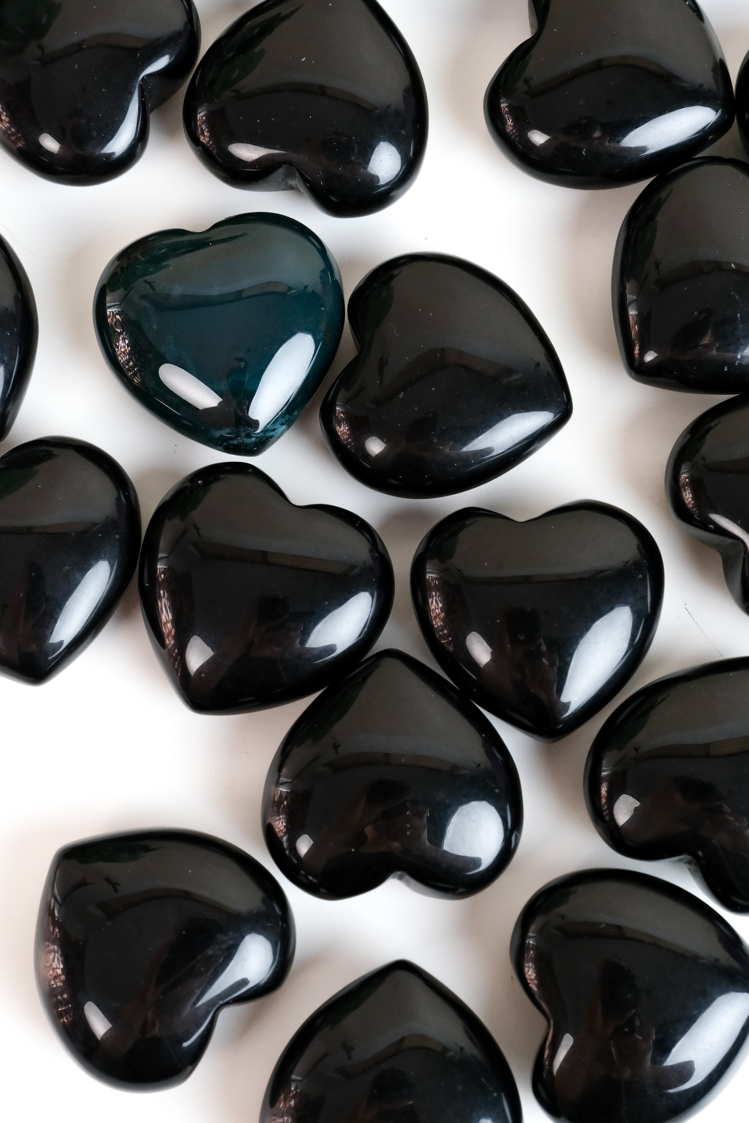 Black Obsidian Small Heart