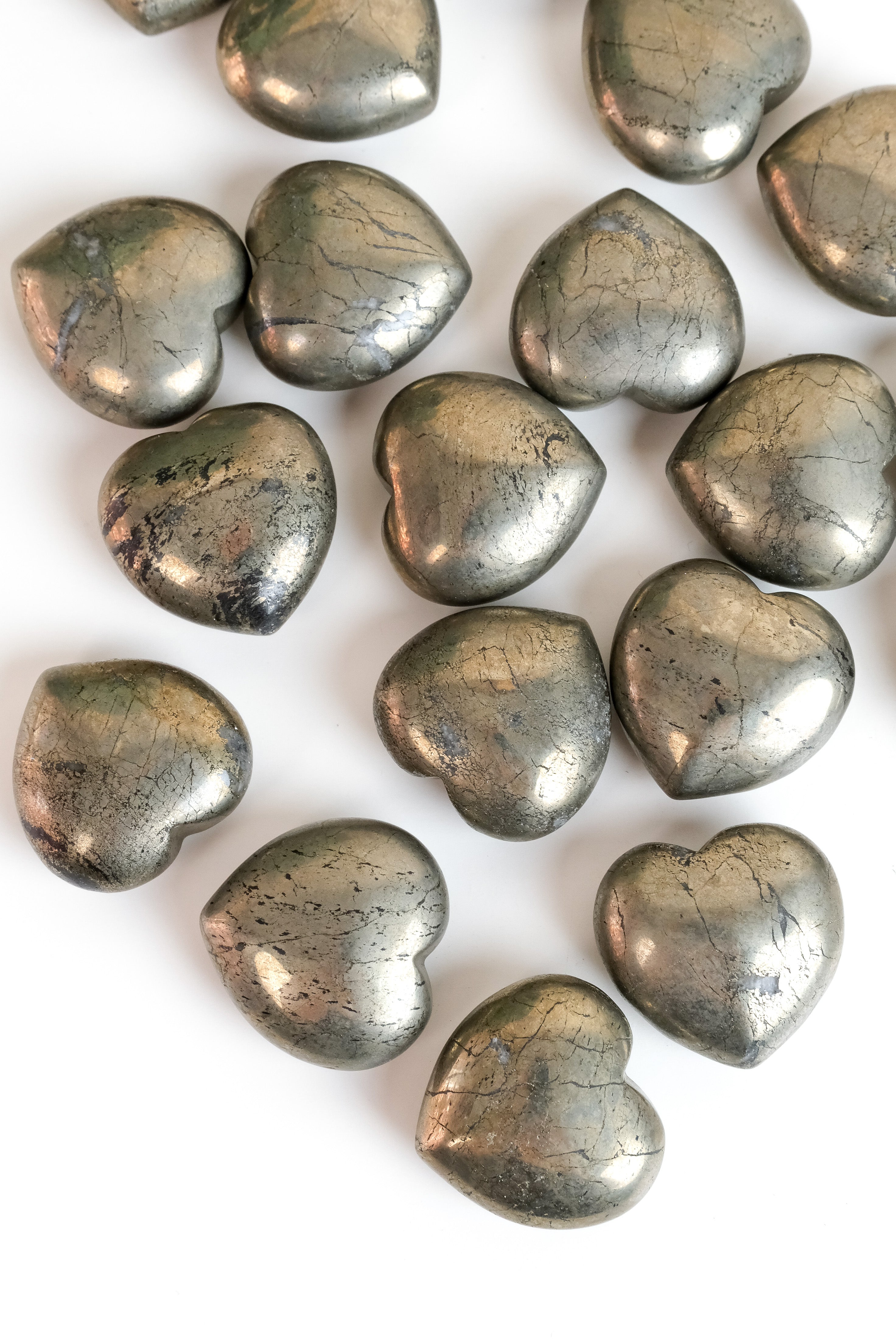 Pyrite Small Heart