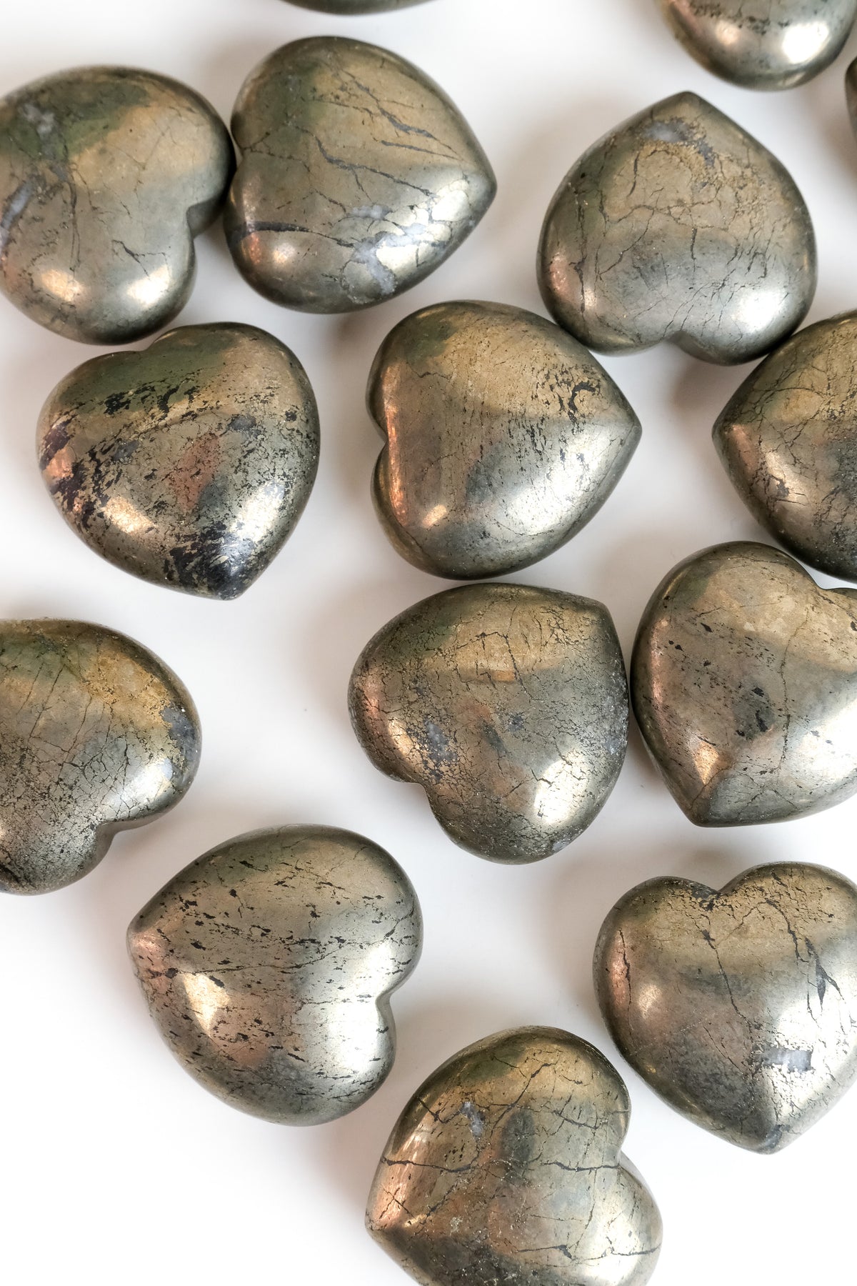 Pyrite Small Heart