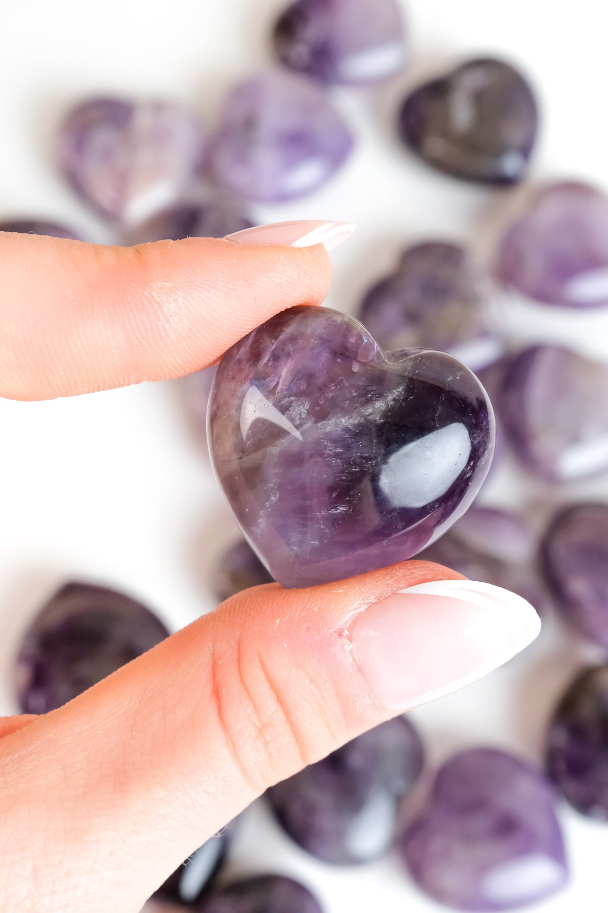 Amethyst Small Heart