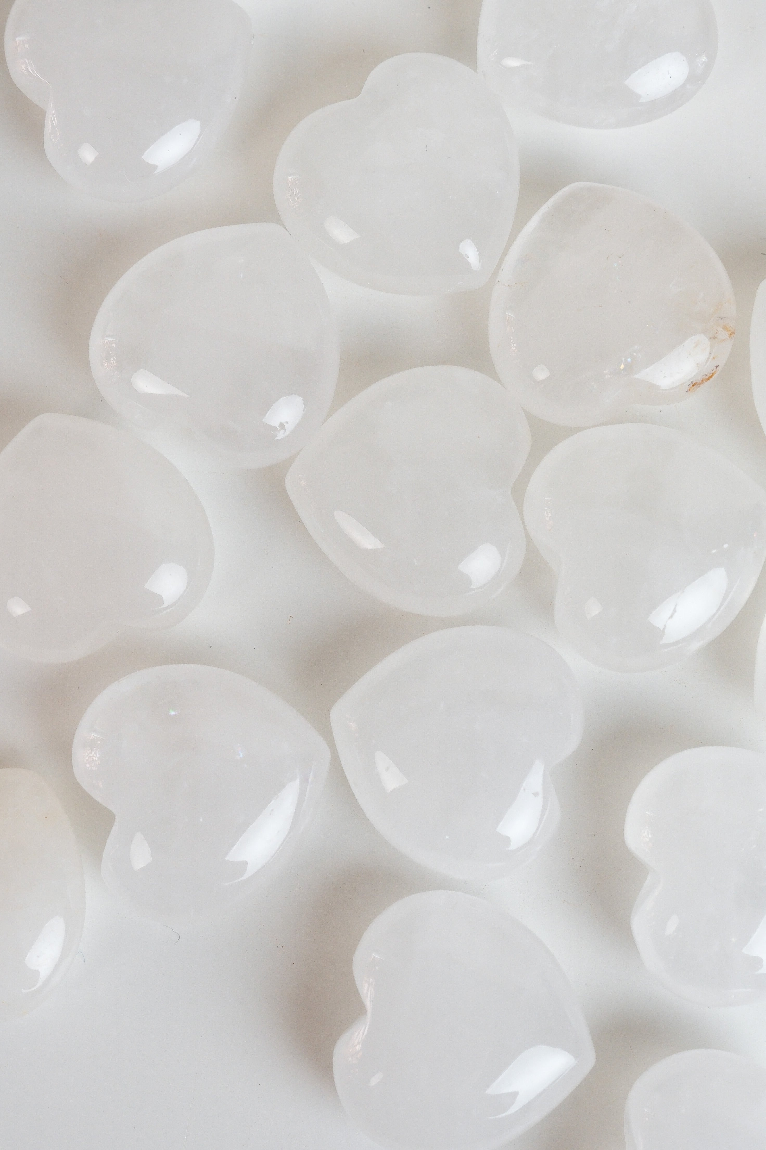 Clear Quartz Small Heart