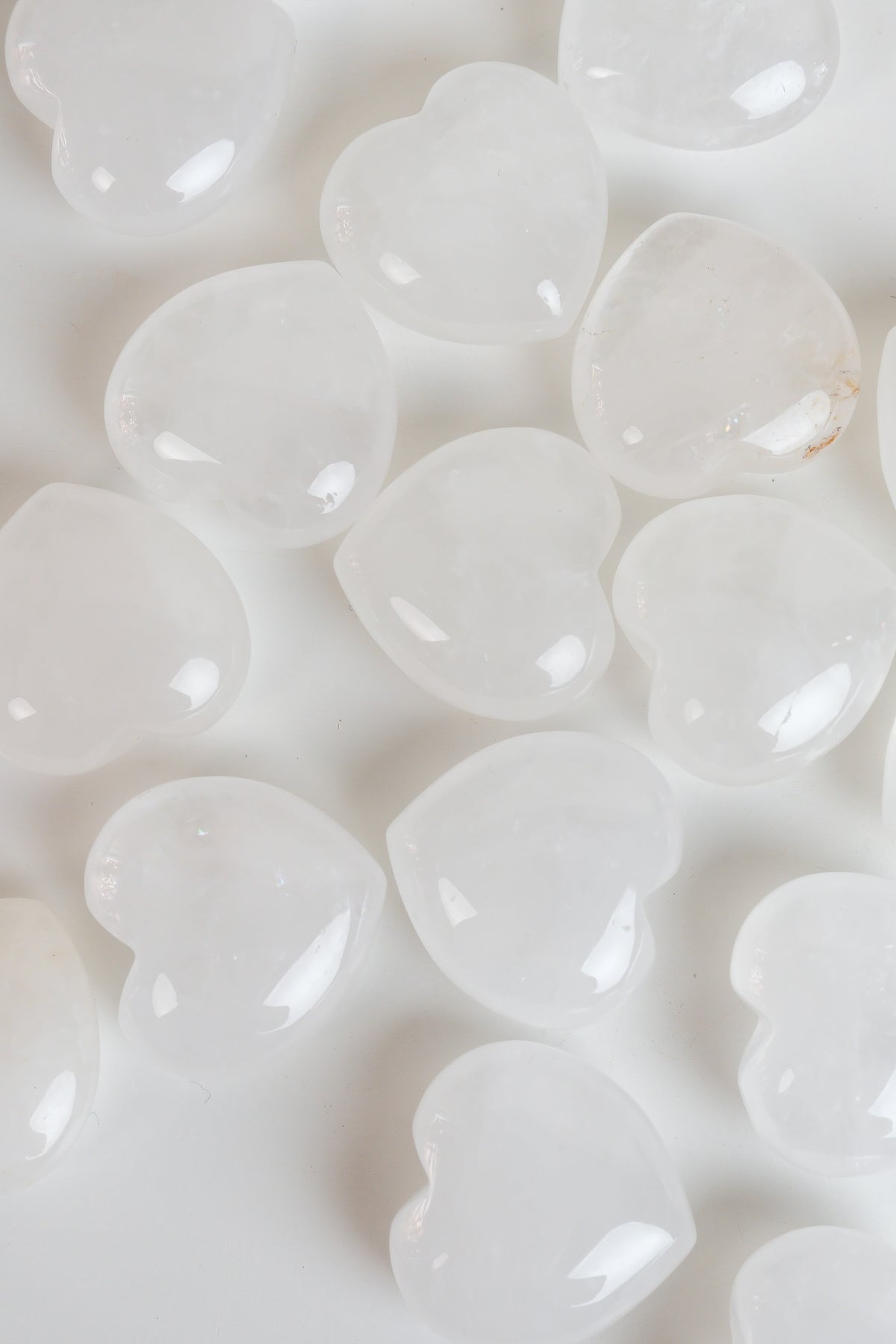 Clear Quartz Small Heart