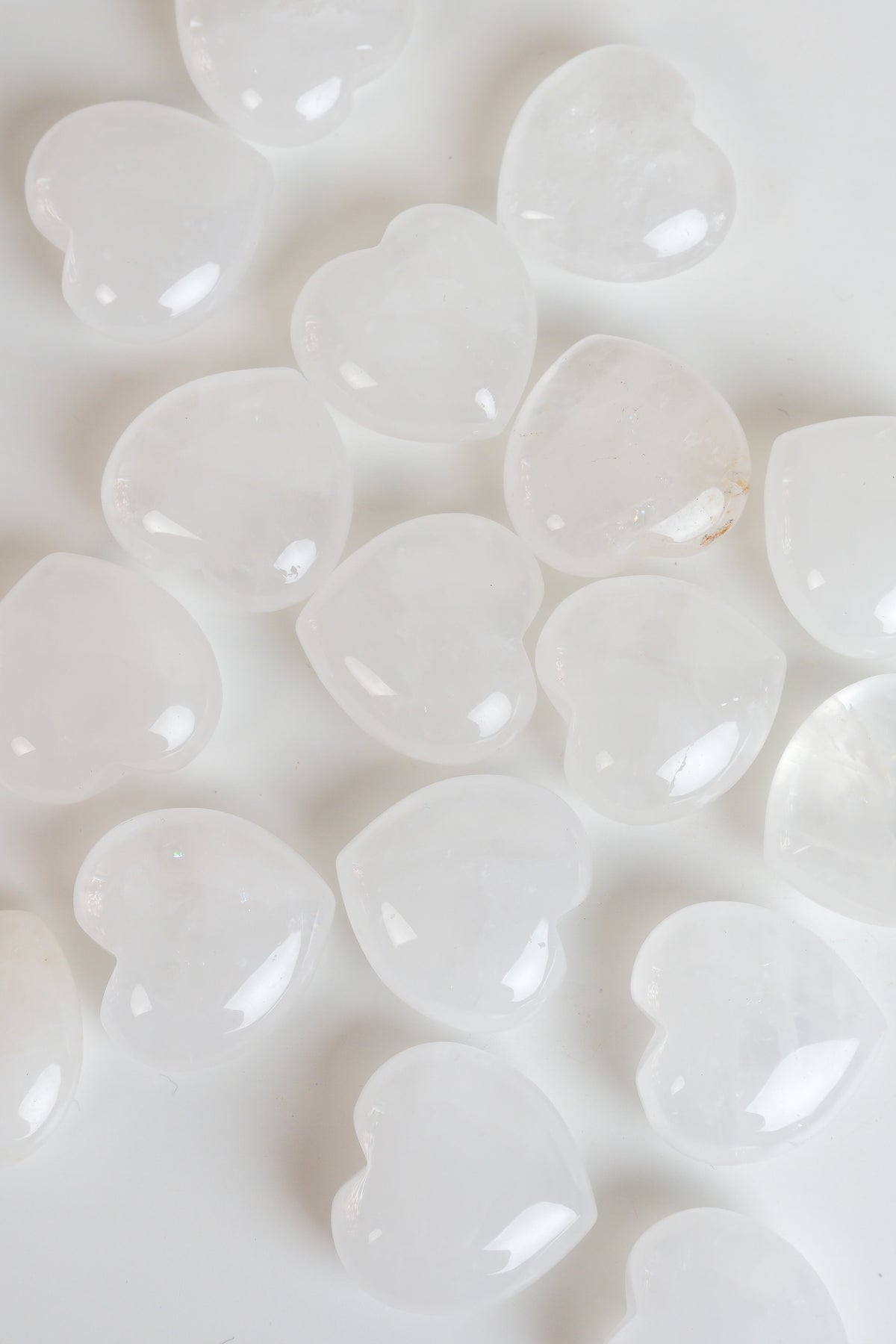 Clear Quartz Small Heart