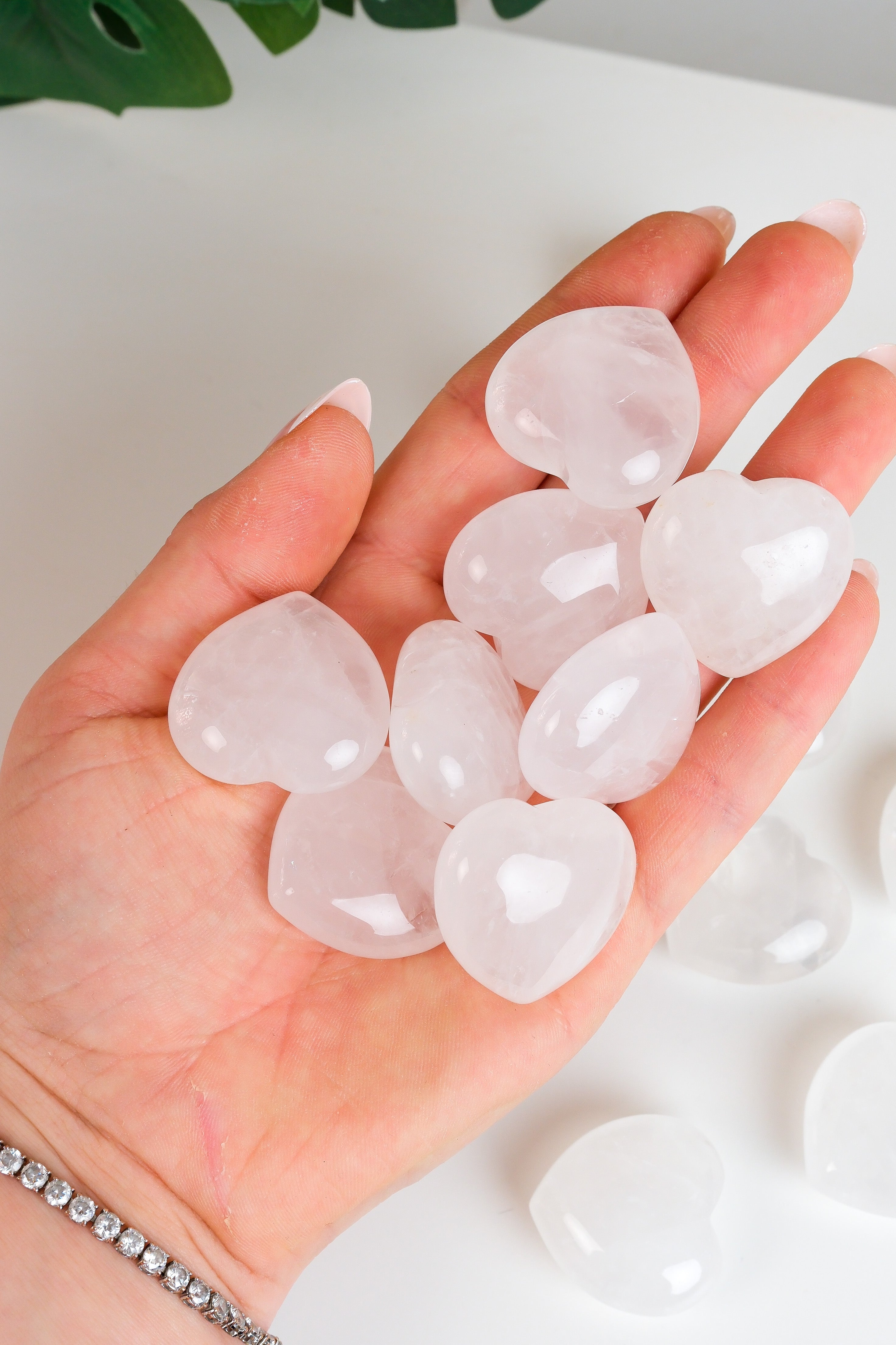 Clear Quartz Small Heart