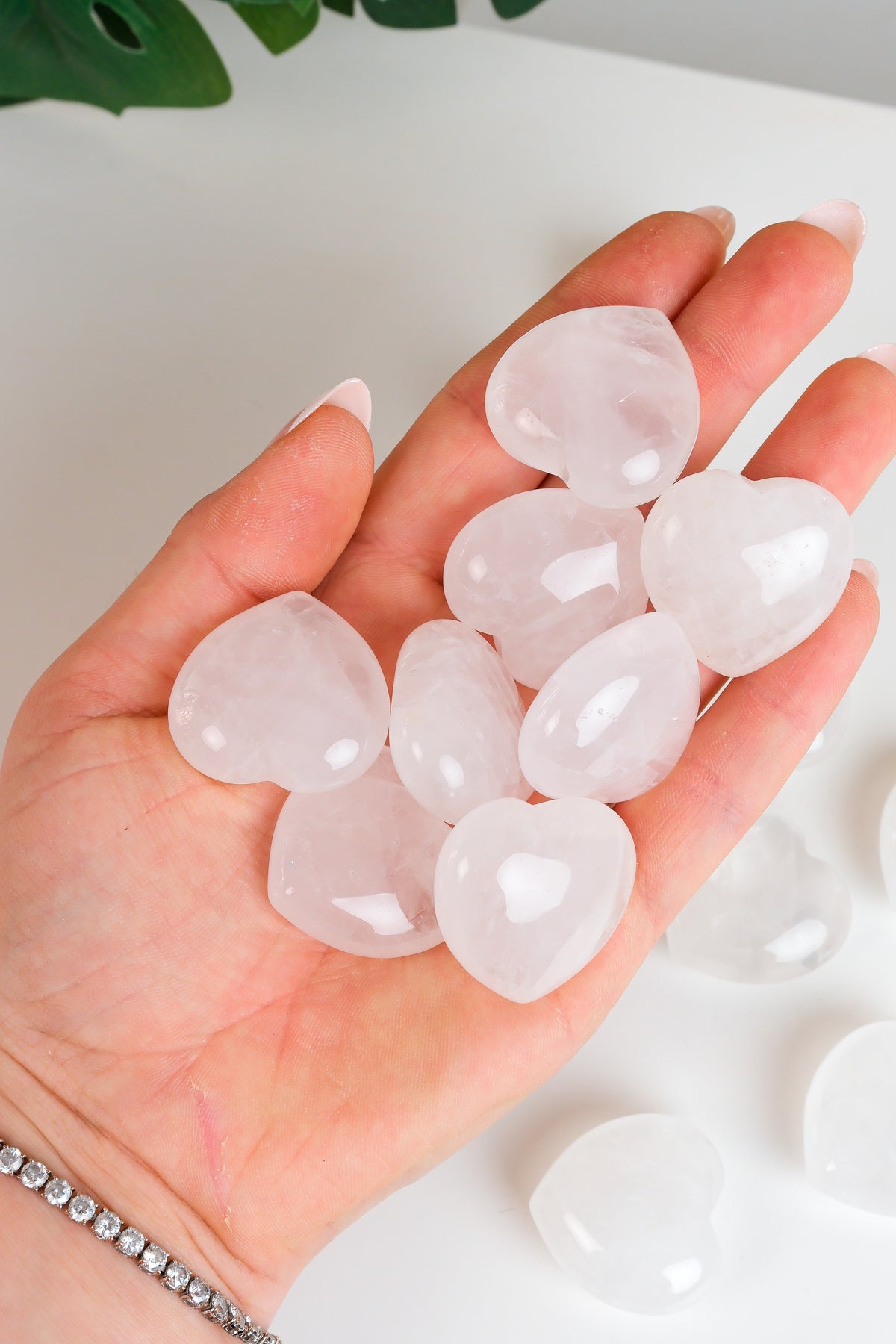 Clear Quartz Small Heart