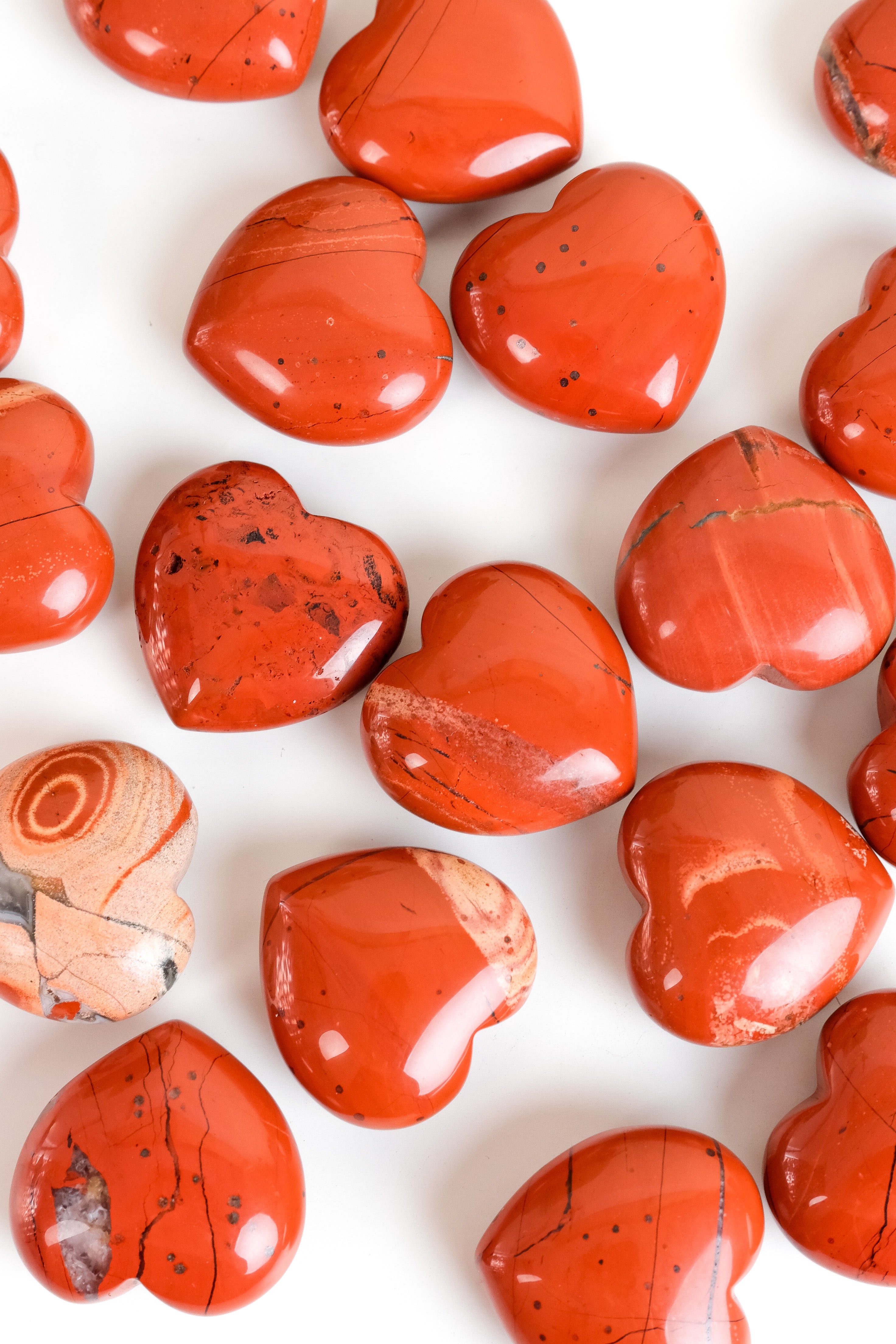 Red Jasper Small Heart
