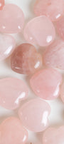 Rose Quartz Small Heart