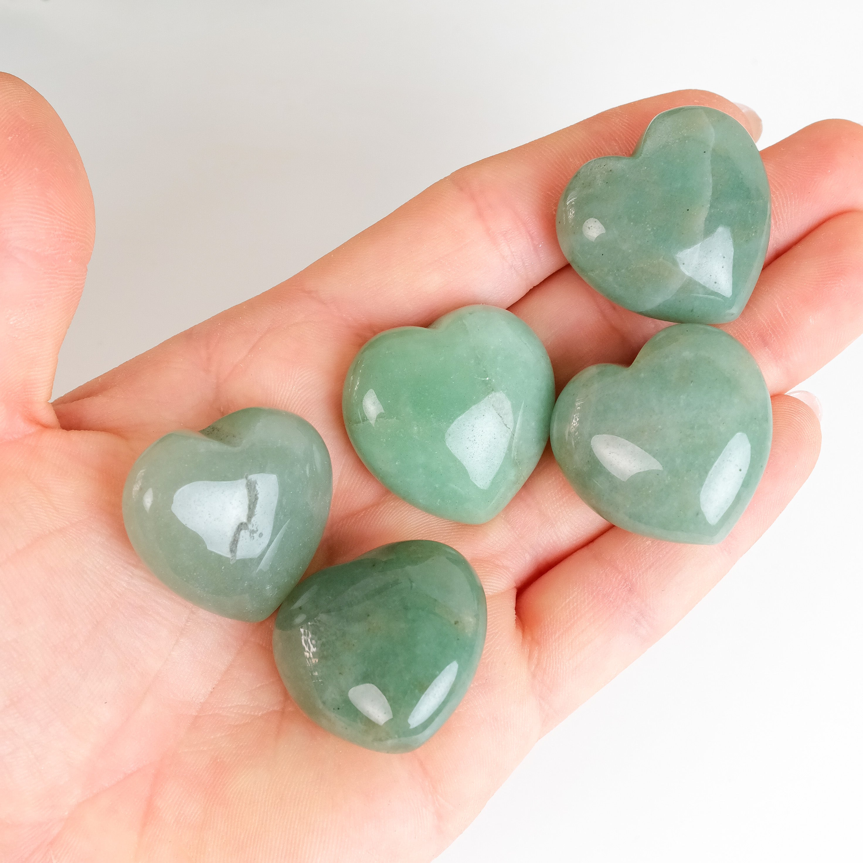 Green Aventurine Small Heart
