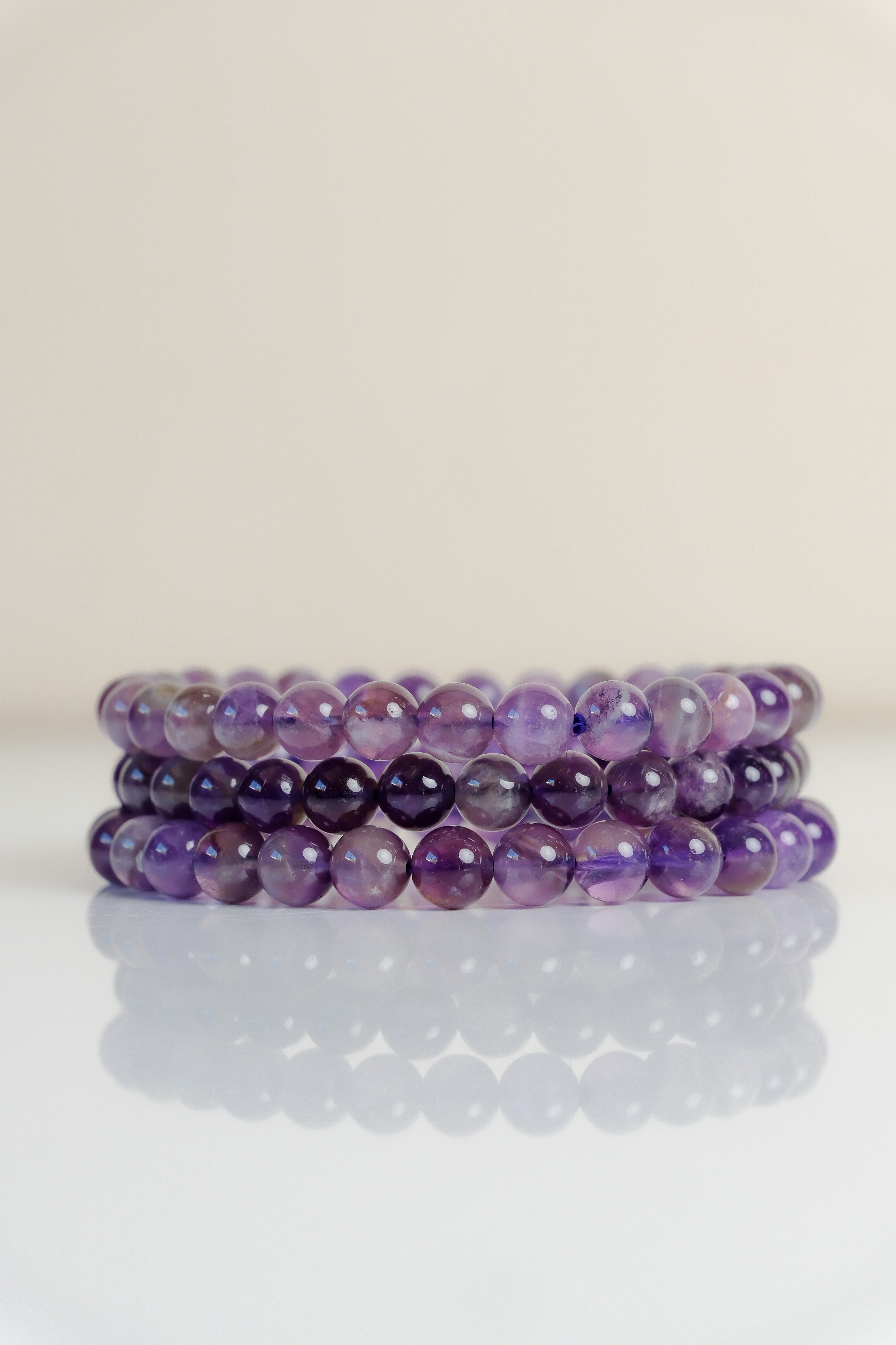 Amethyst 6mm Bracelet