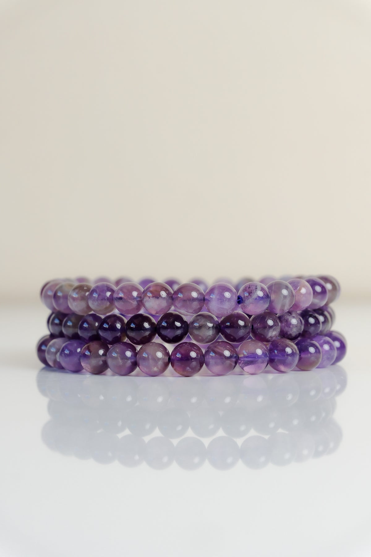 Amethyst 6mm Bracelet