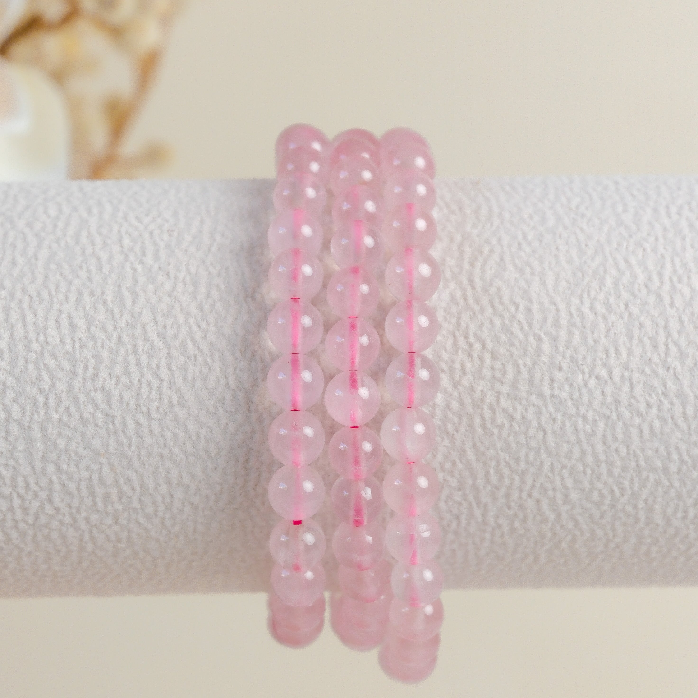 Rose Quartz 6mm Bracelet