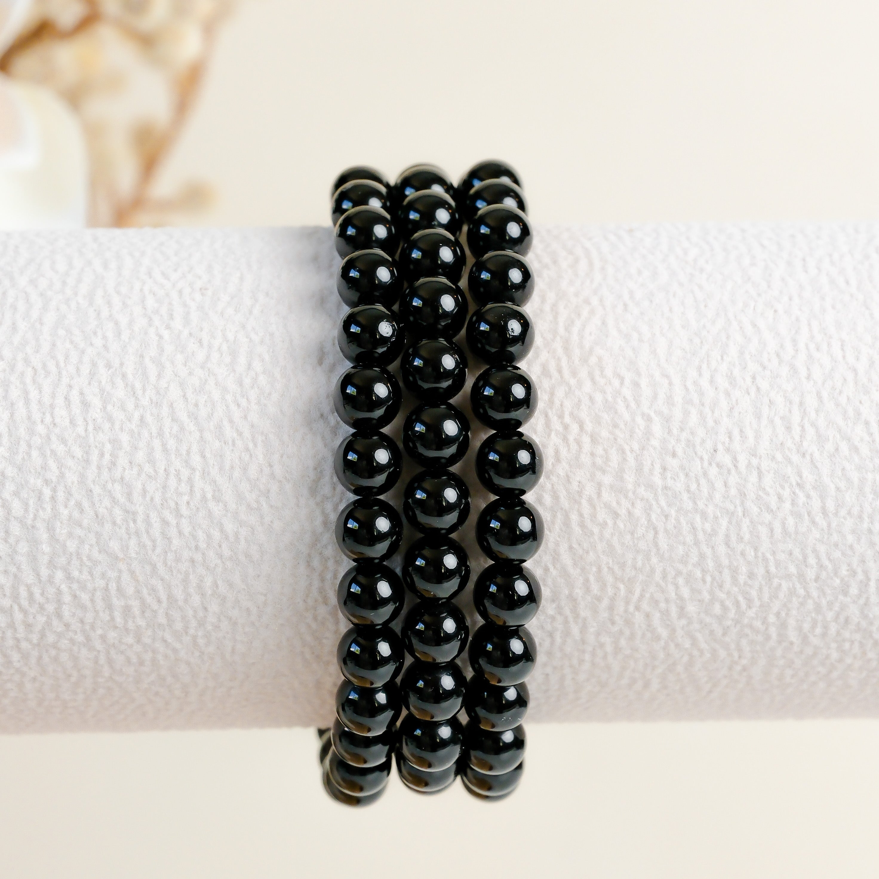 Black Obsidian 6mm Bracelet