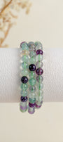 Fluorite 6mm Bracelet