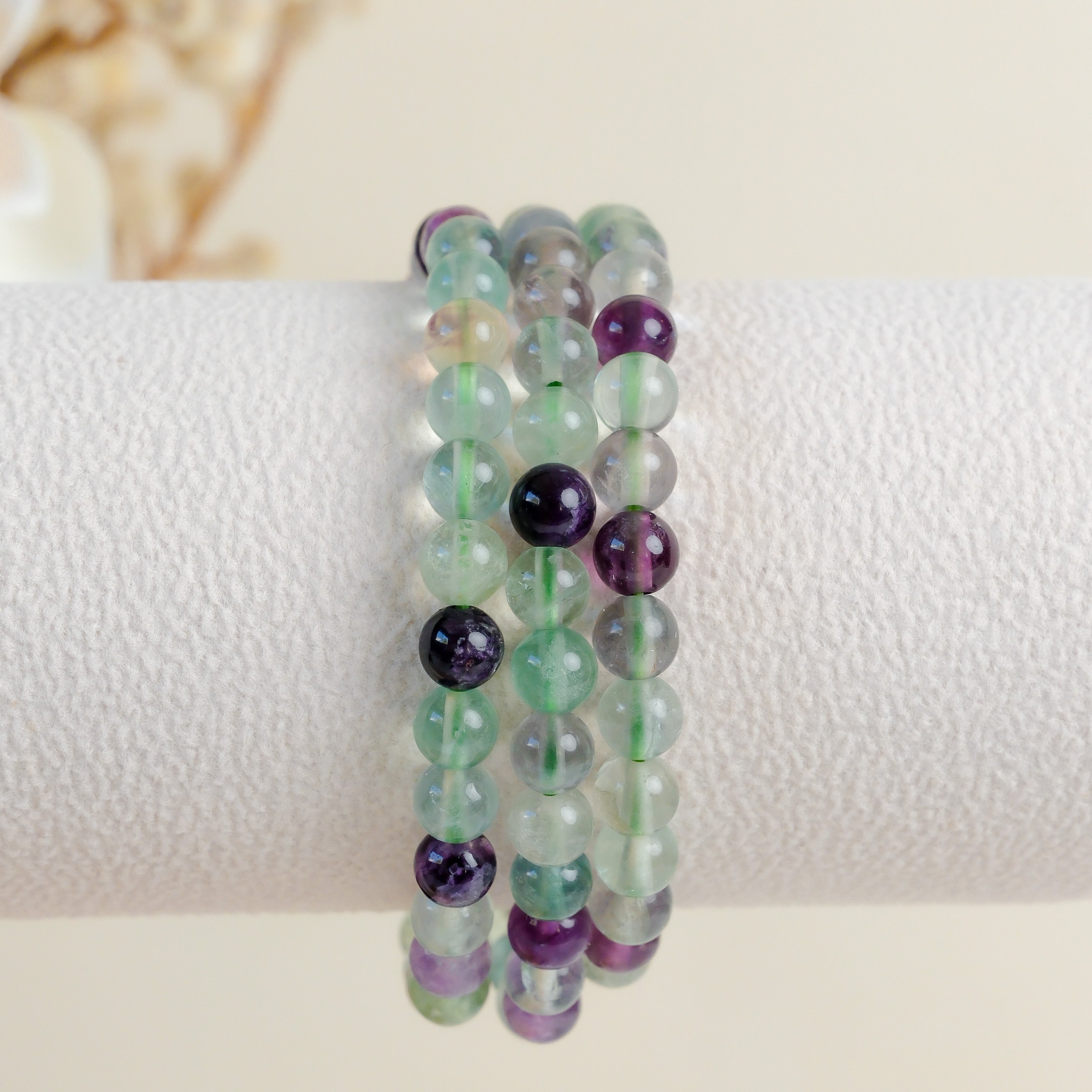 Fluorite 6mm Bracelet