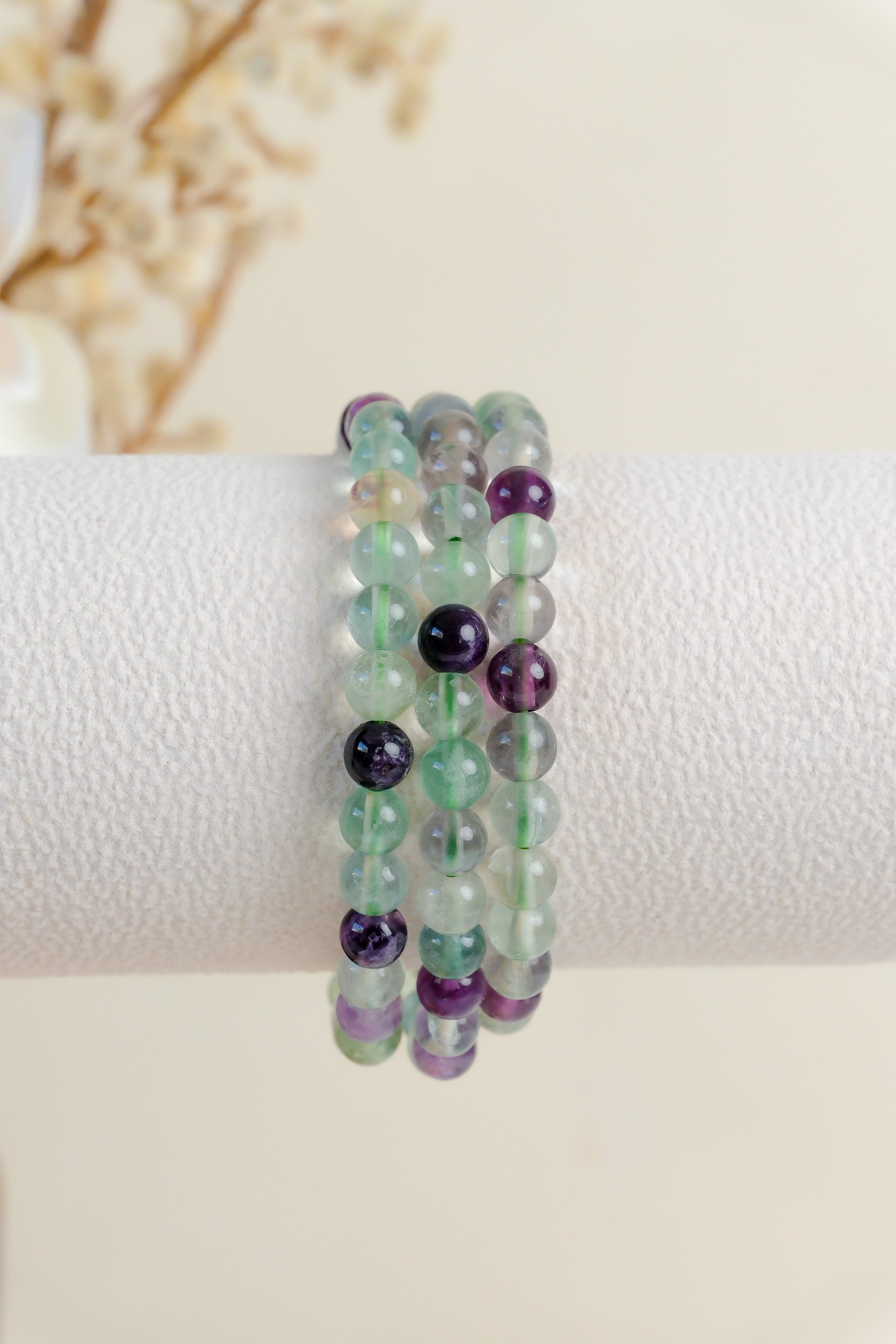 Fluorite 6mm Bracelet