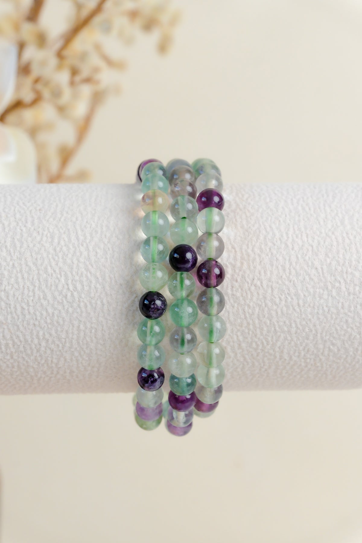 Fluorite 6mm Bracelet