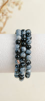 Snowflake Obsidian 6mm Bracelet