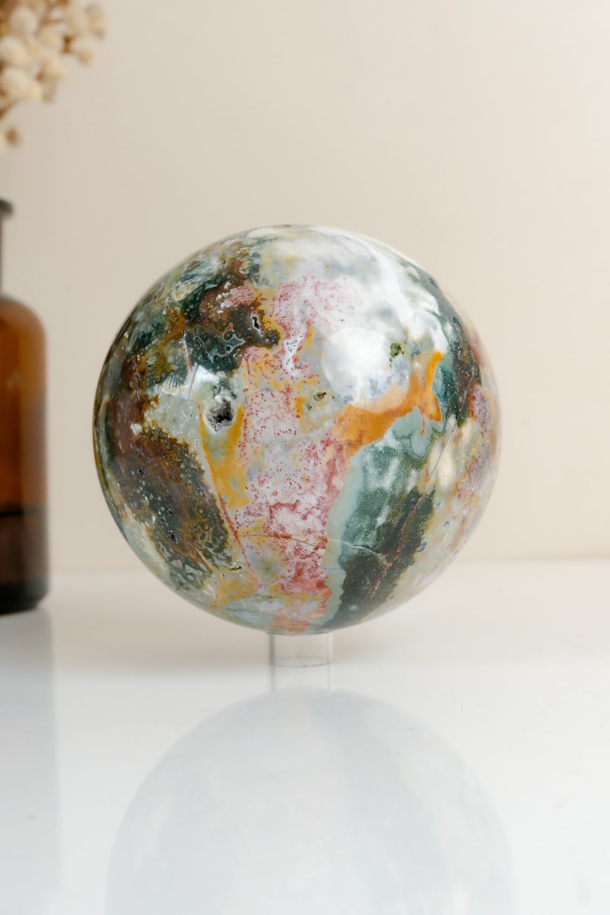 Ocean Jasper Sphere