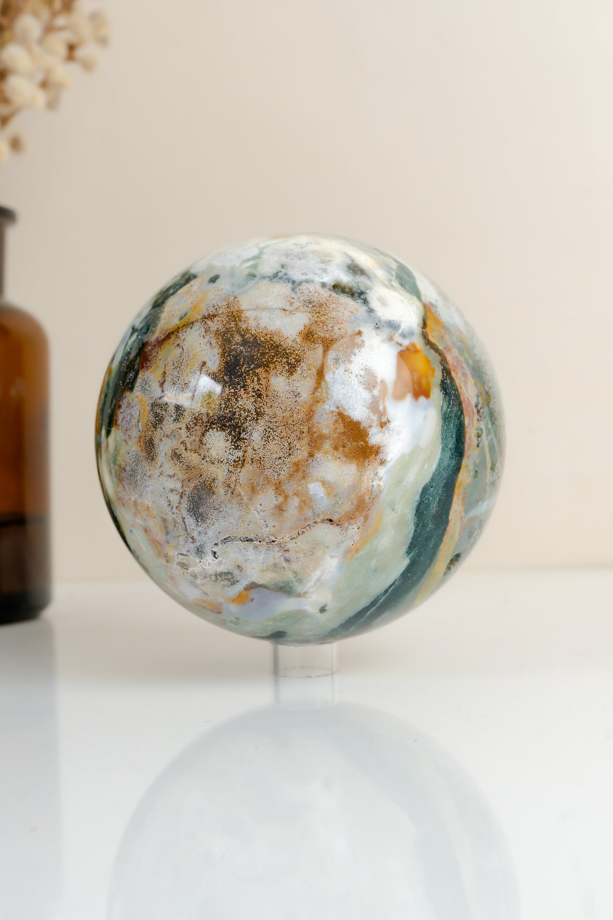 Ocean Jasper Sphere