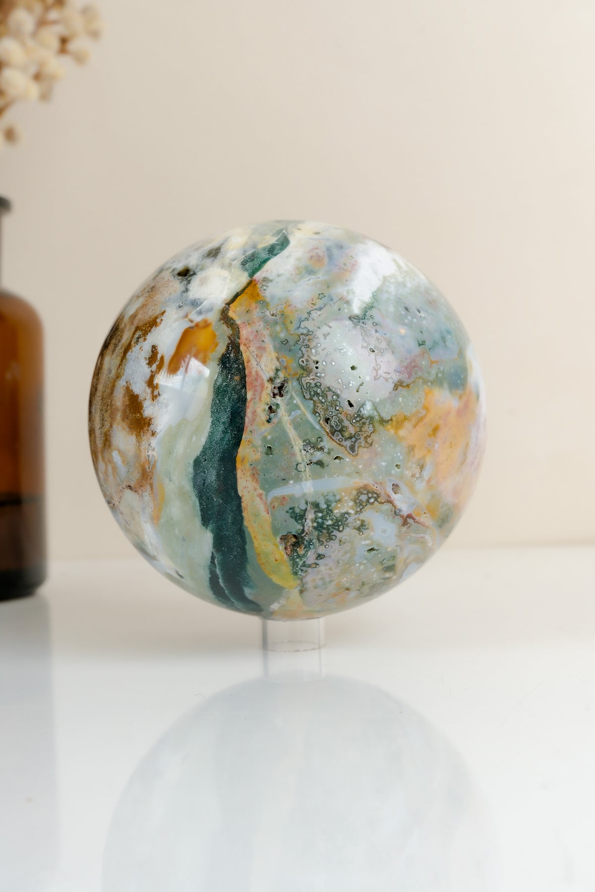 Ocean Jasper Sphere