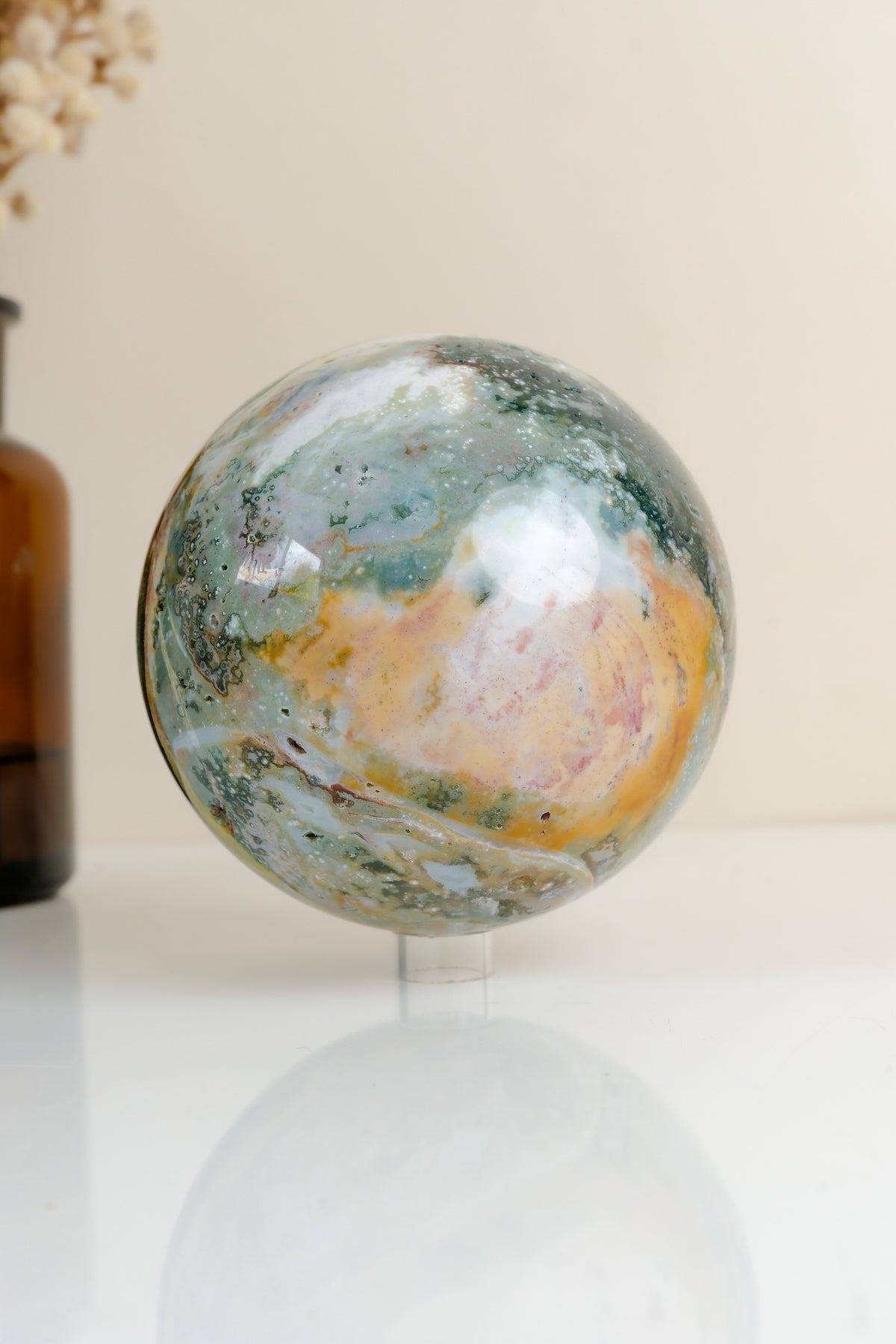 Ocean Jasper Sphere