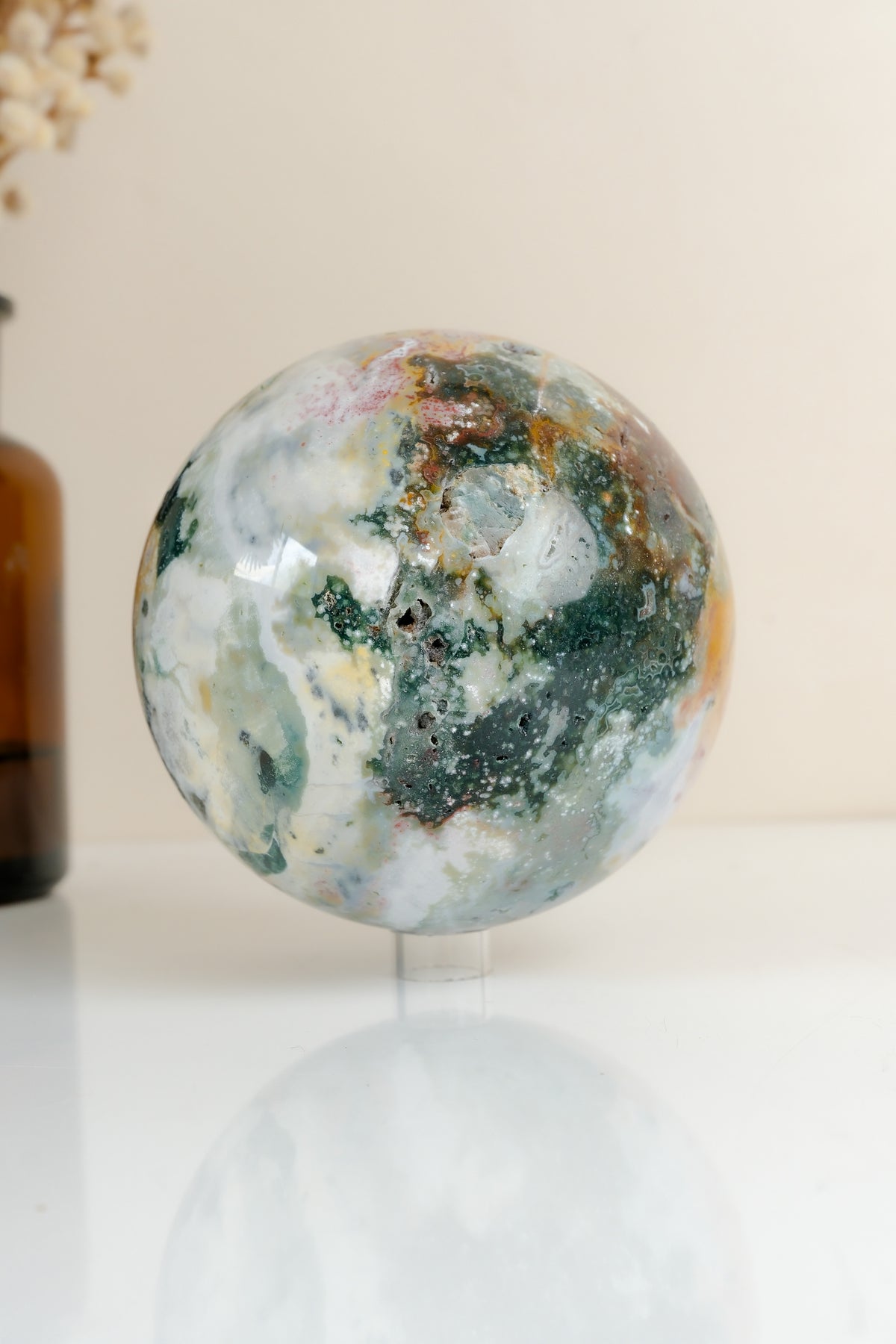Ocean Jasper Sphere