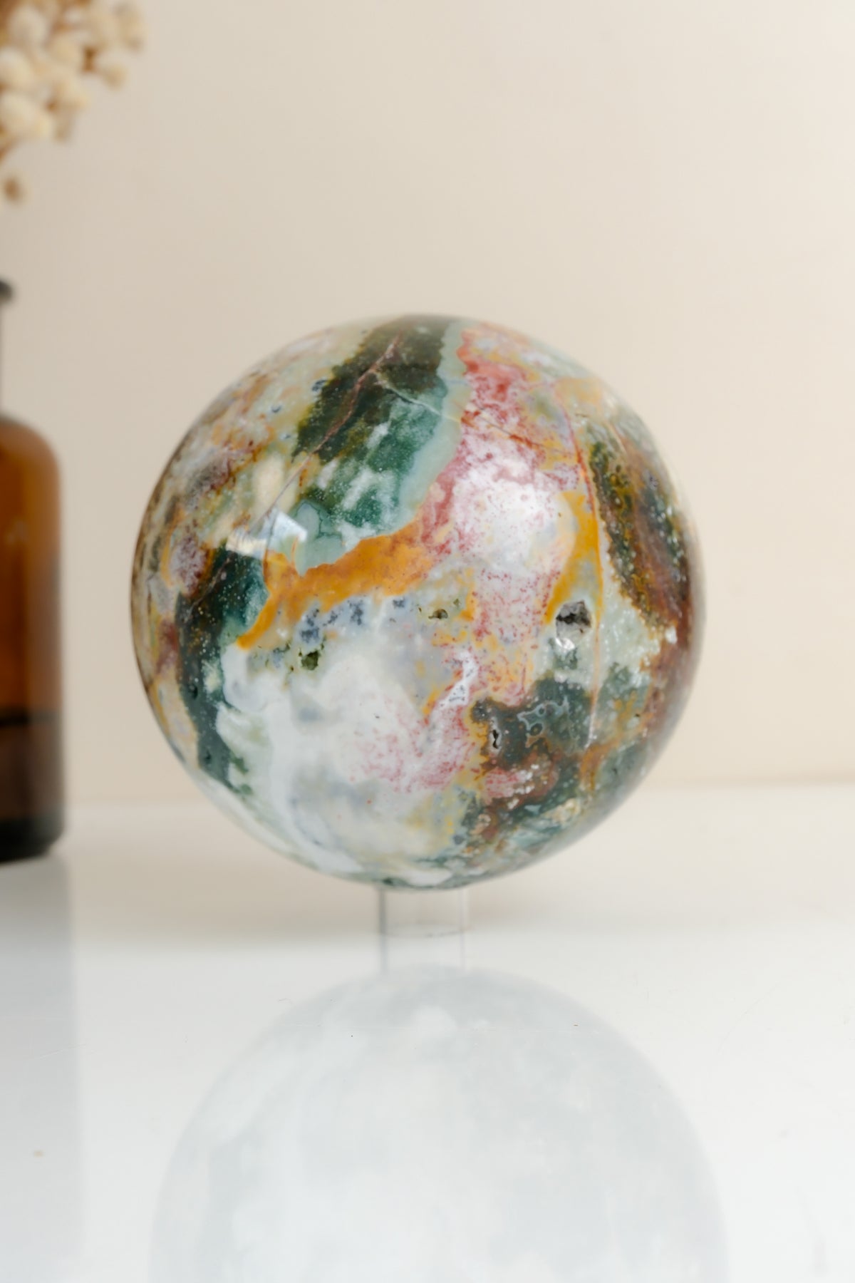 Ocean Jasper Sphere