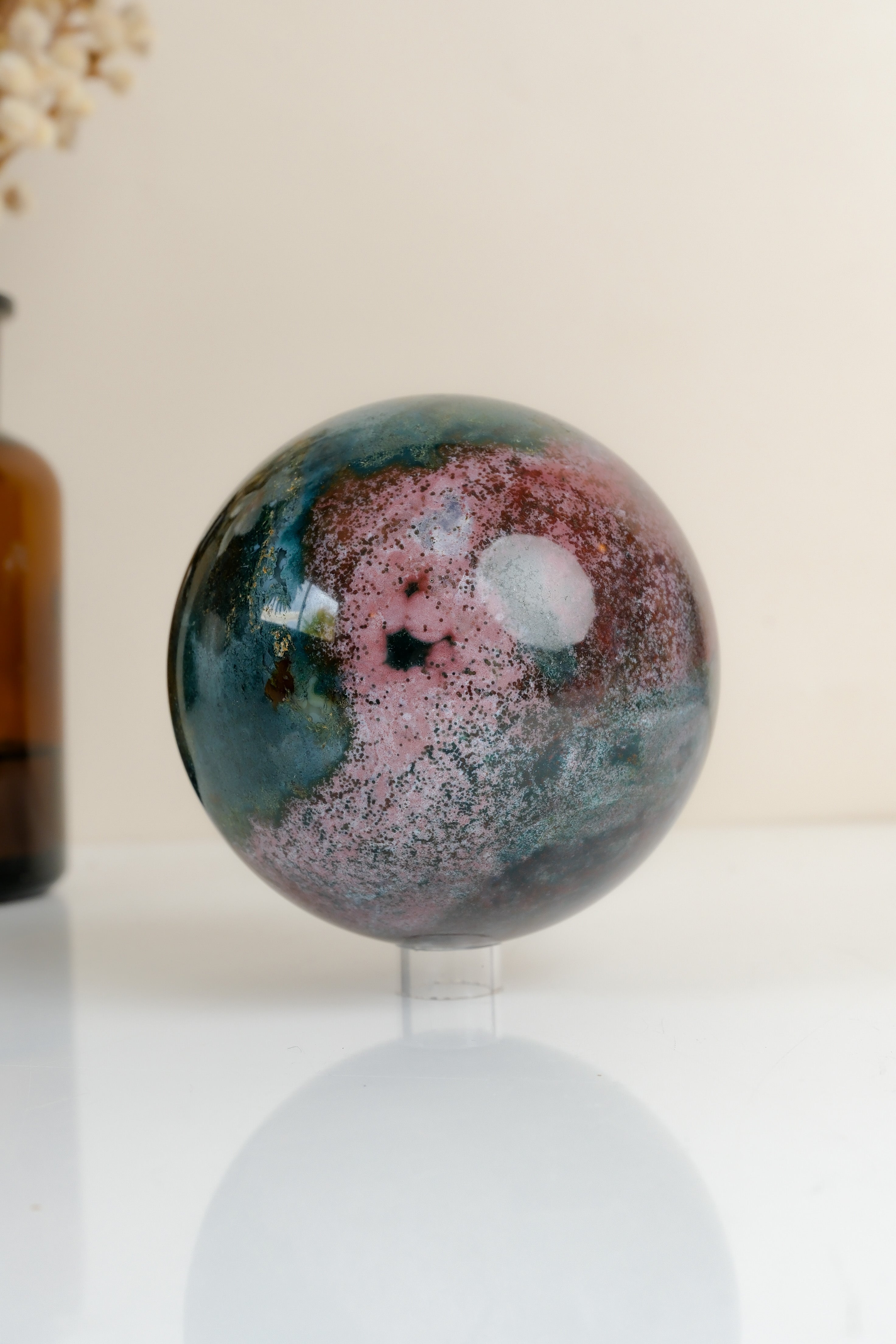 Ocean Jasper Sphere