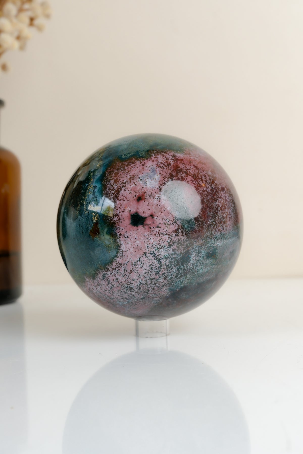 Ocean Jasper Sphere