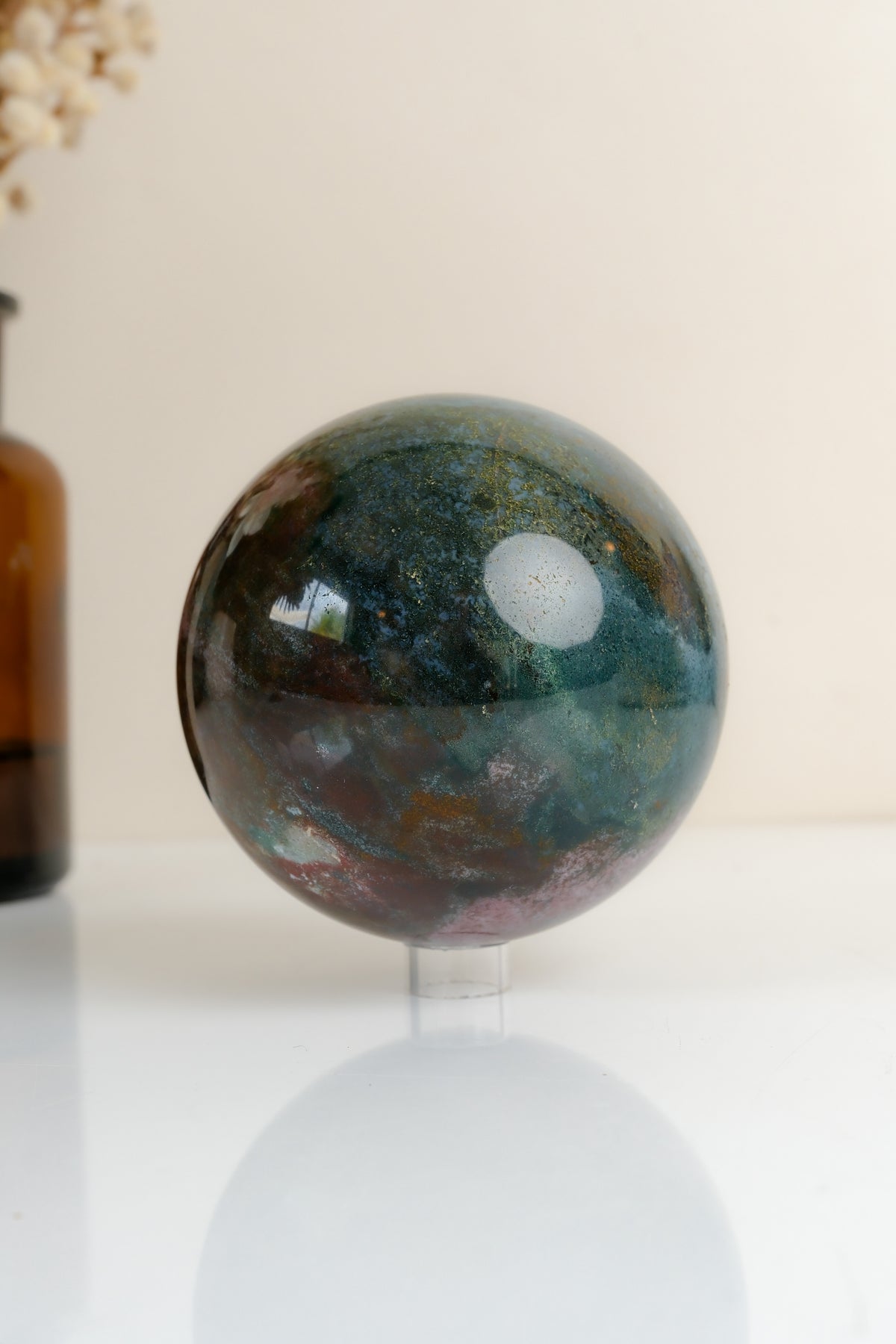 Ocean Jasper Sphere