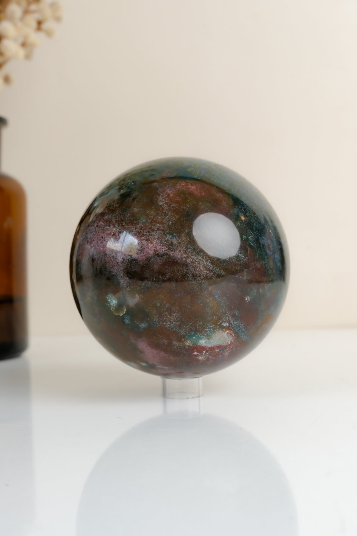 Ocean Jasper Sphere