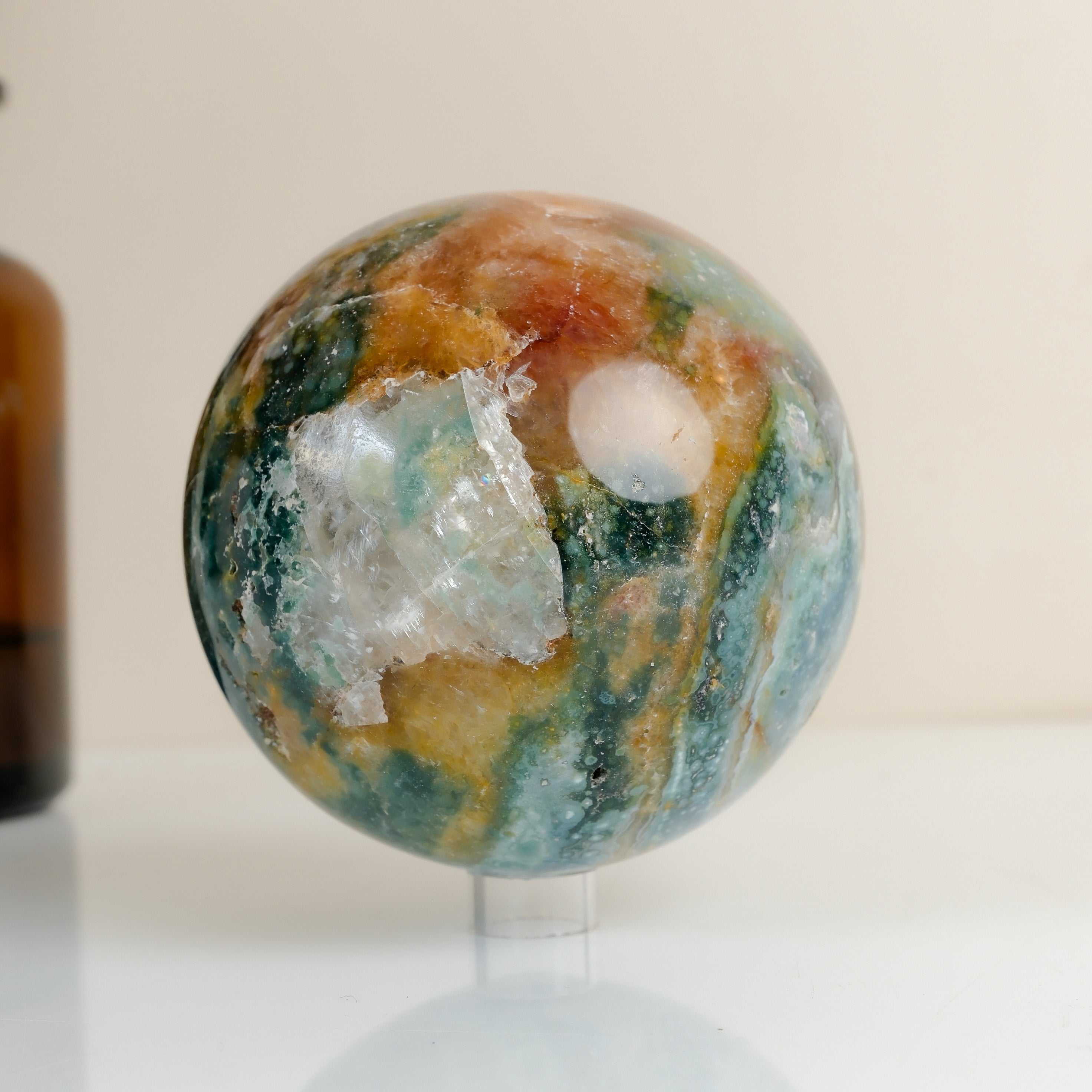 Ocean Jasper Sphere