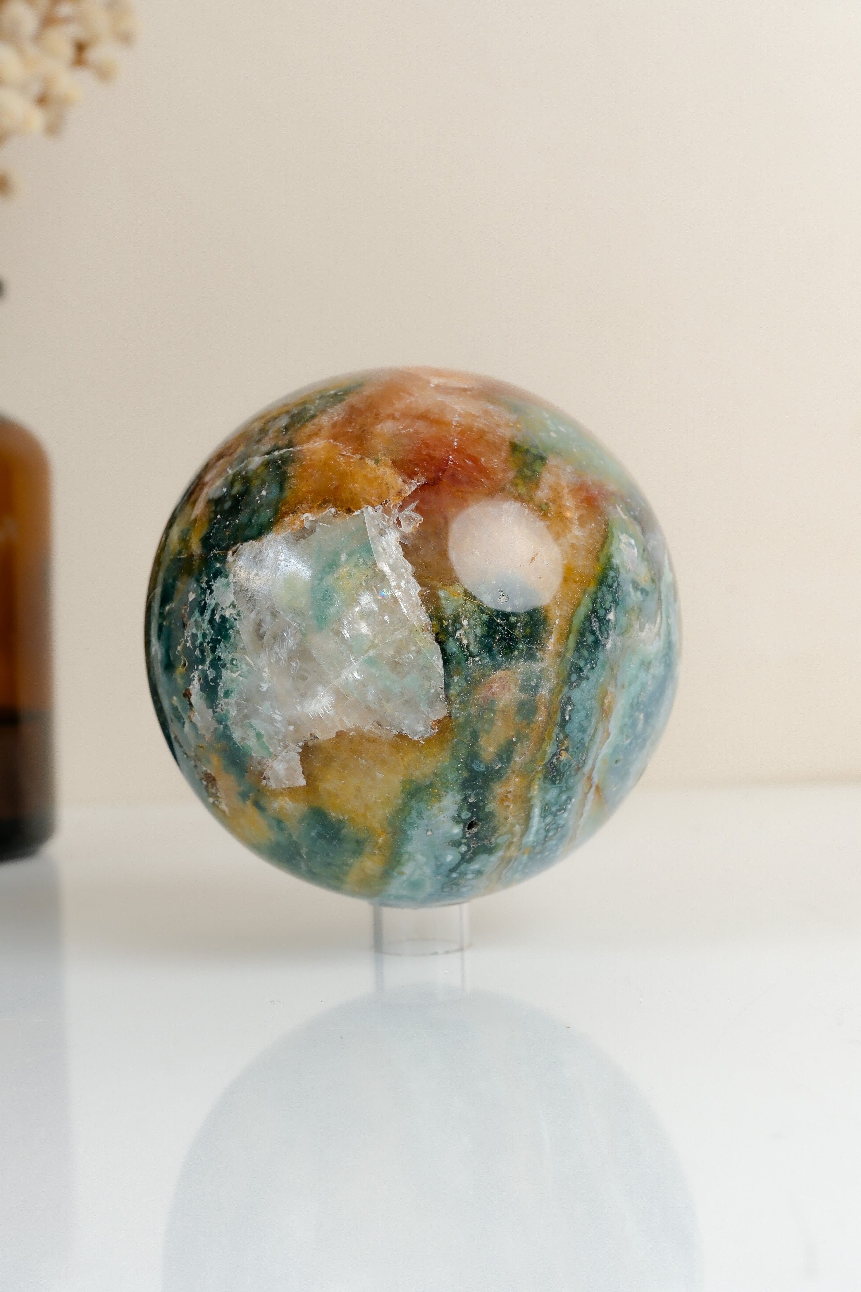 Ocean Jasper Sphere