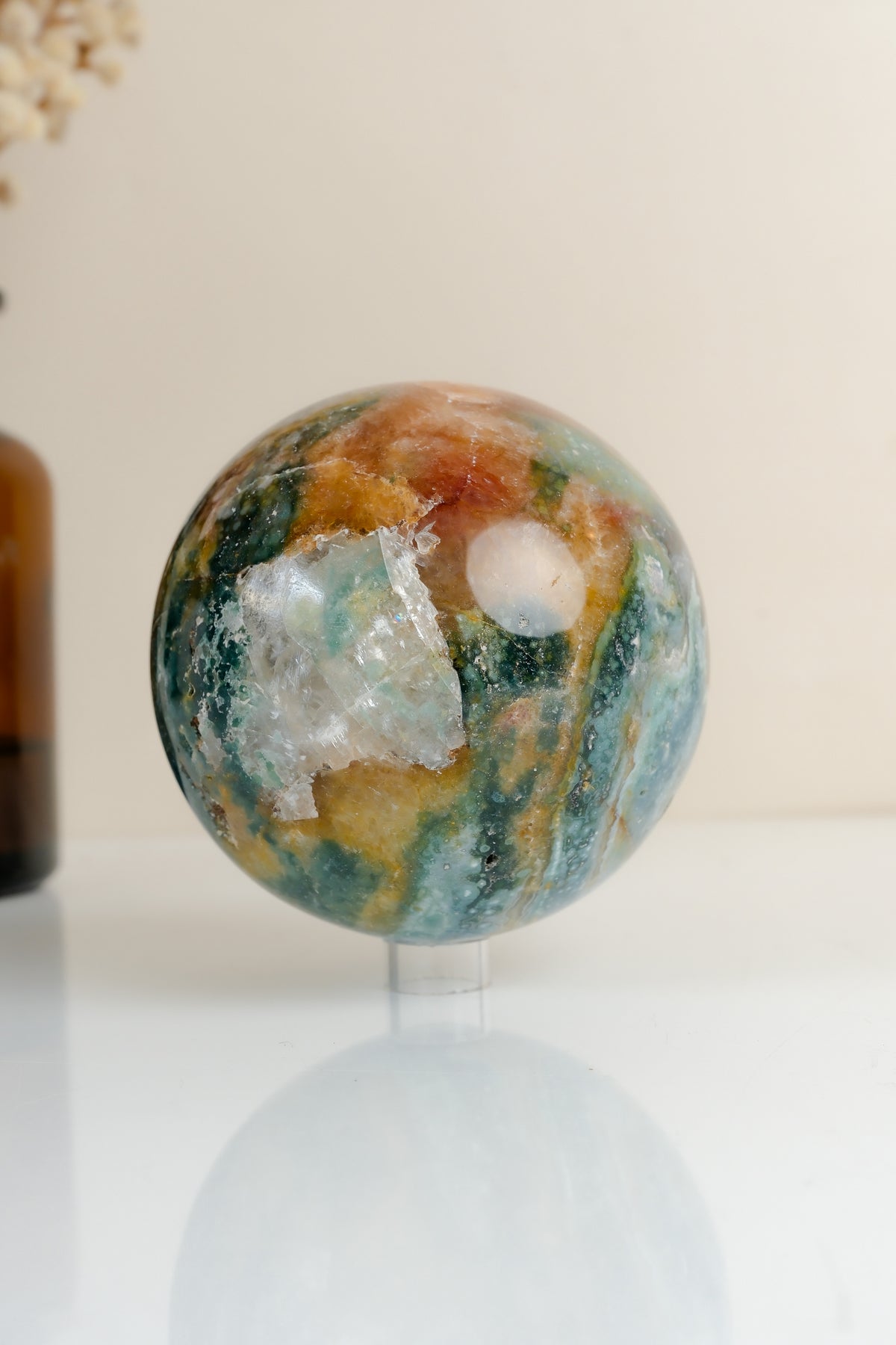 Ocean Jasper Sphere