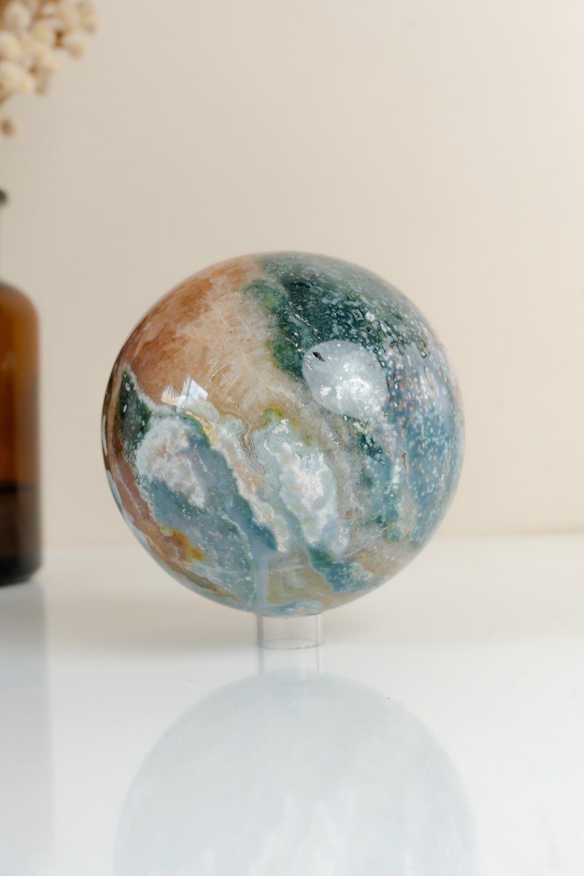 Ocean Jasper Sphere