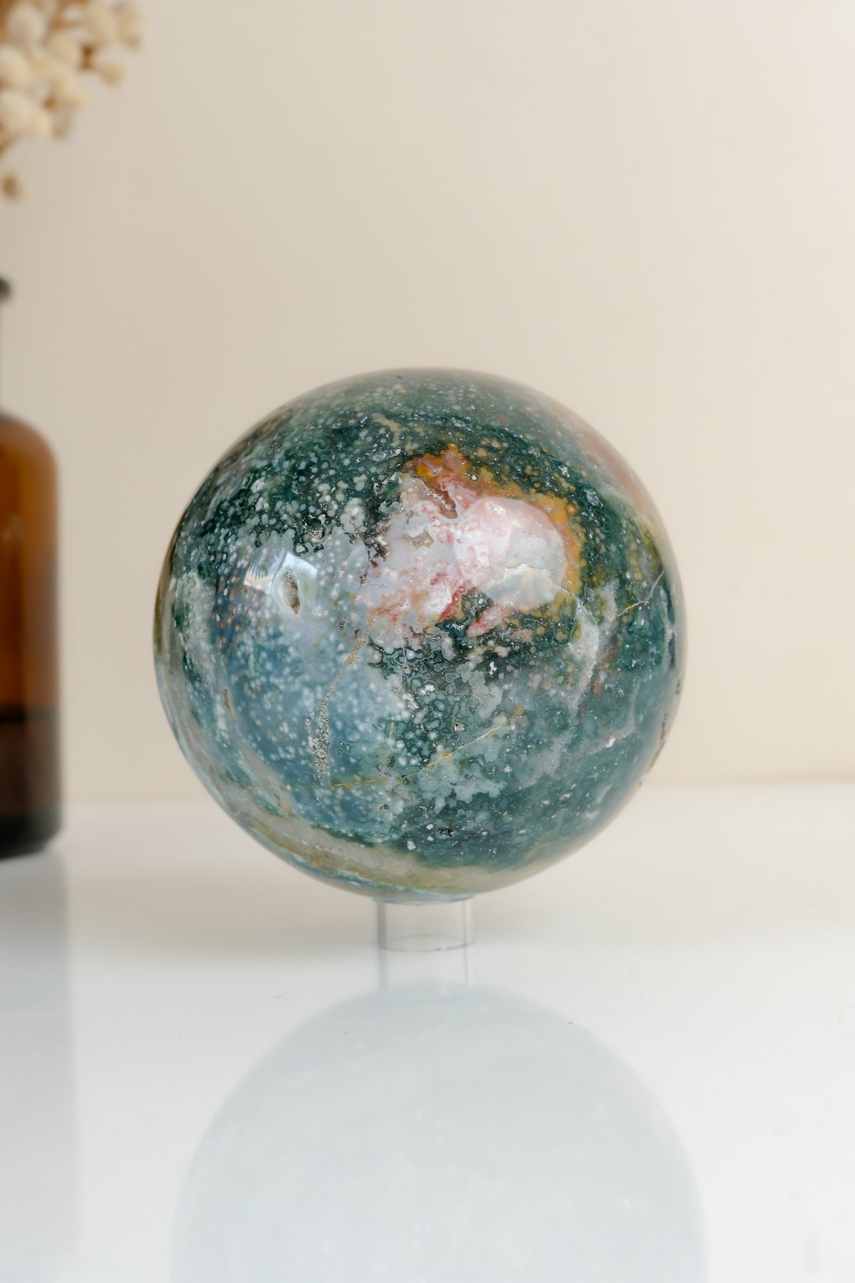 Ocean Jasper Sphere