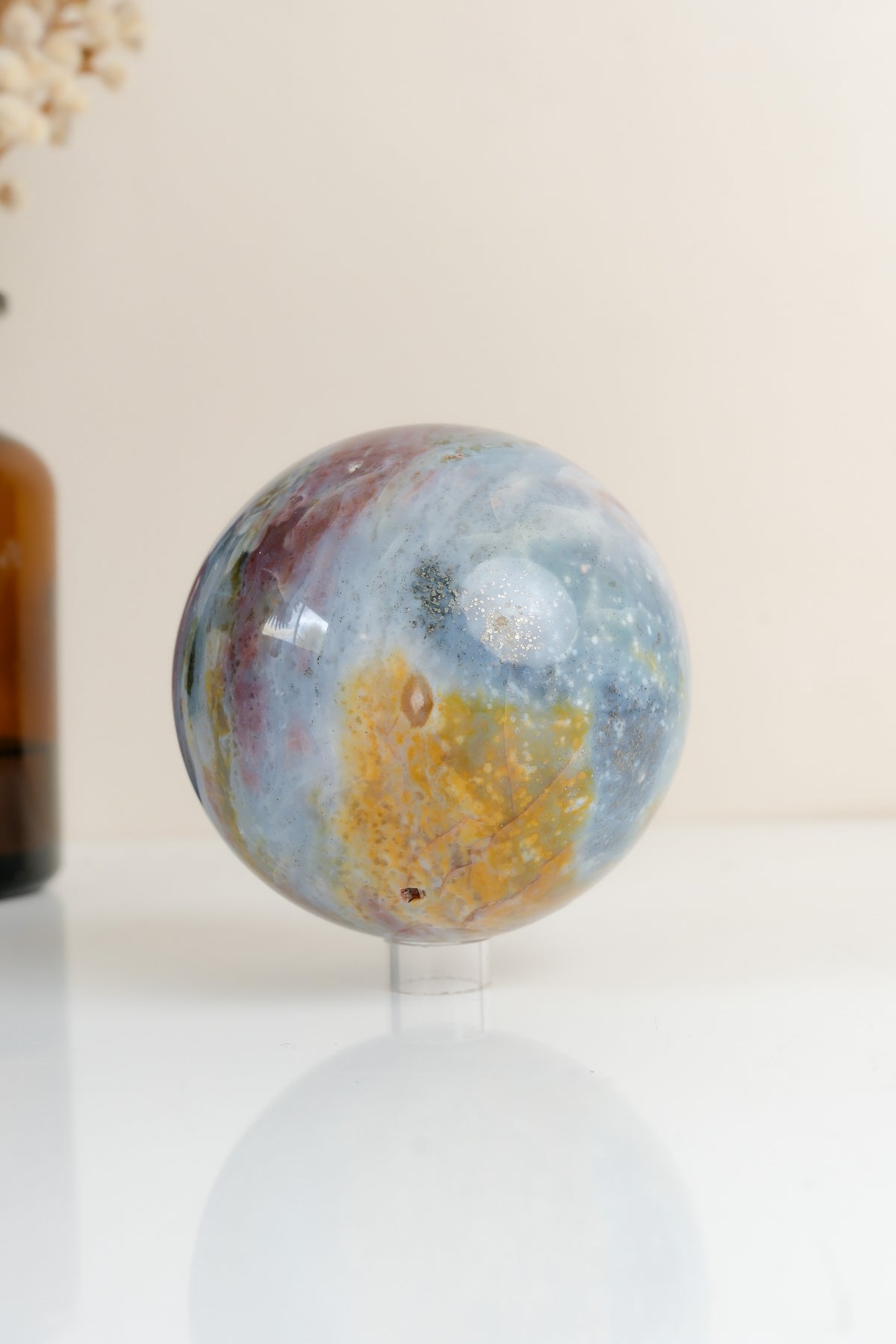 Ocean Jasper Sphere