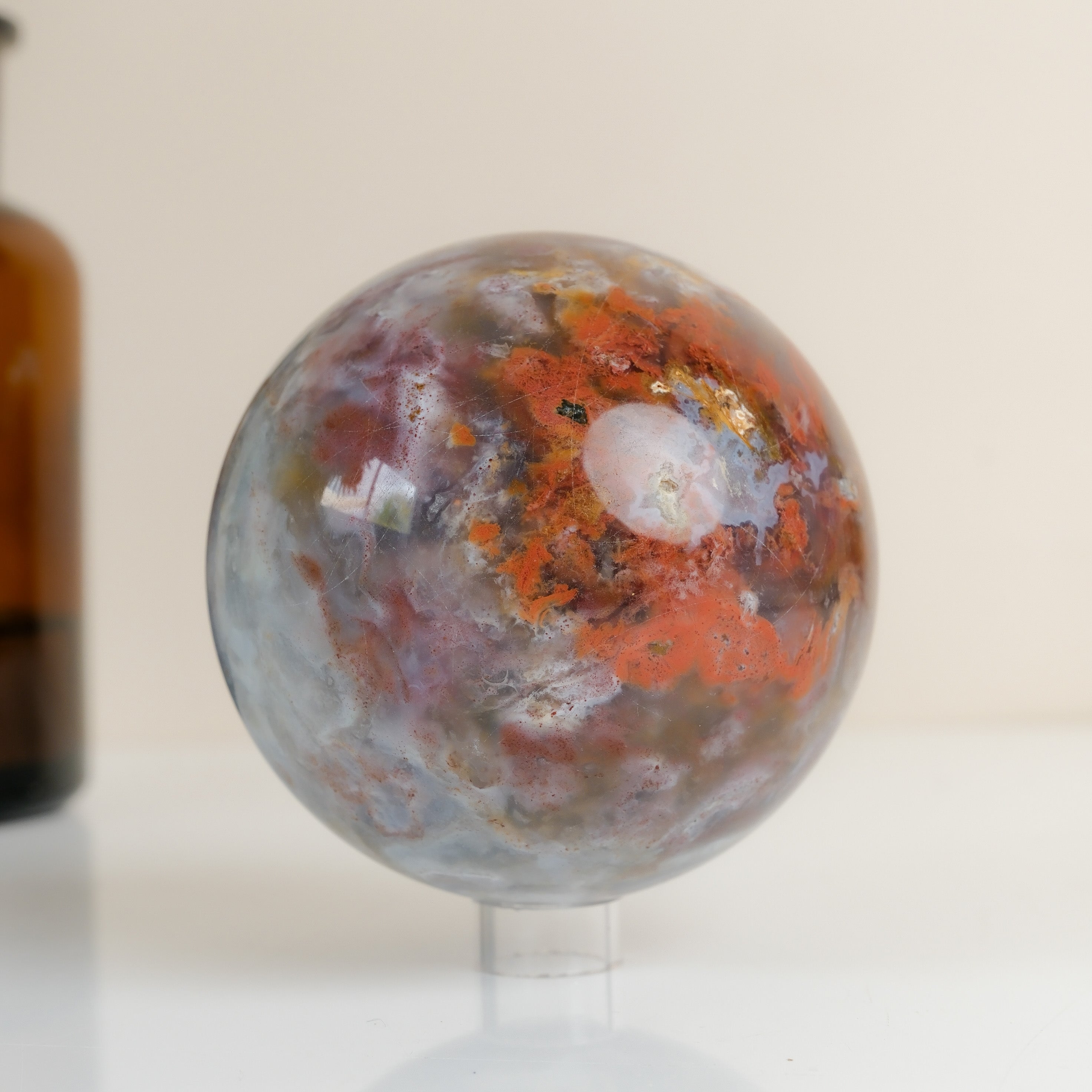 Ocean Jasper Sphere