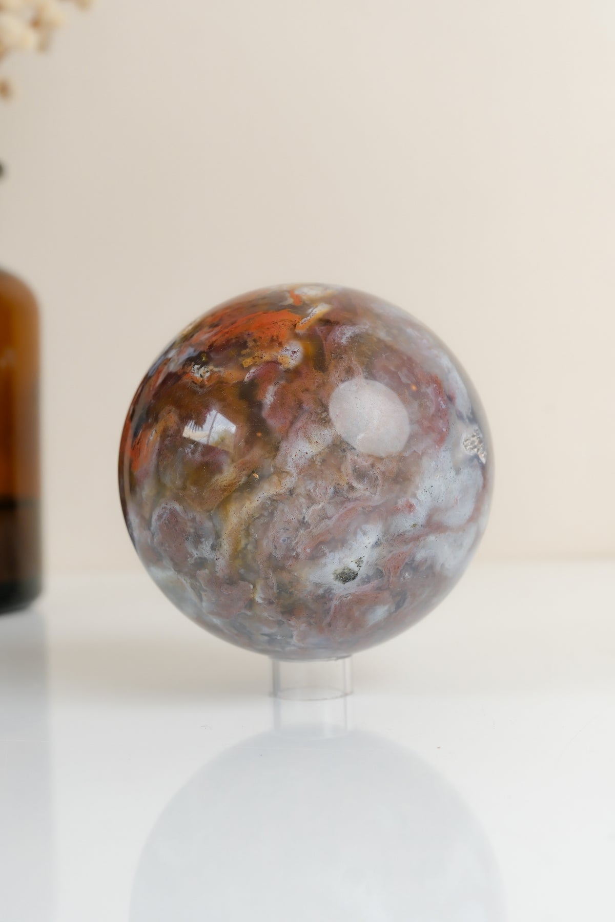 Ocean Jasper Sphere